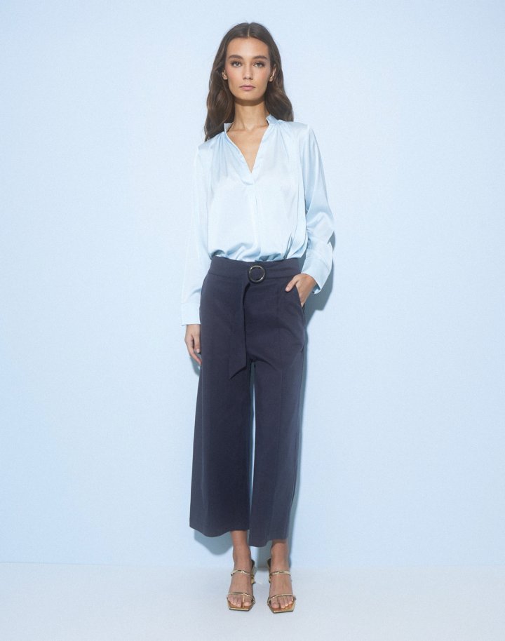 Culottes with belt