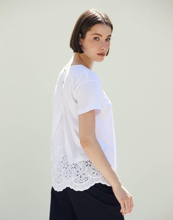 Embroidery top
