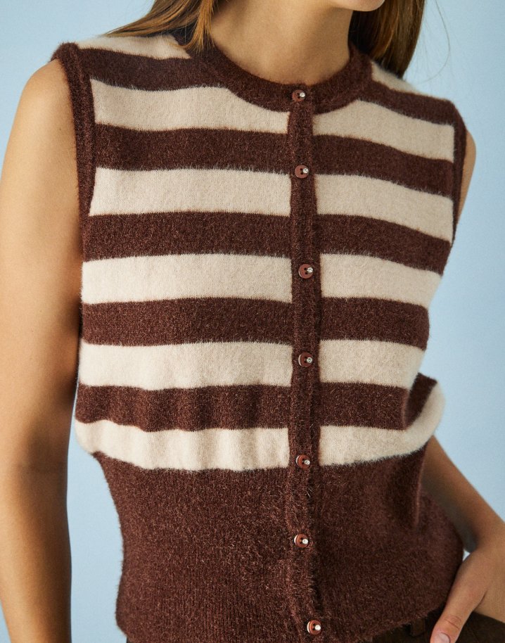 Waistcoat with buttons