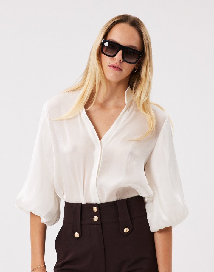 Shimmer effect shirt