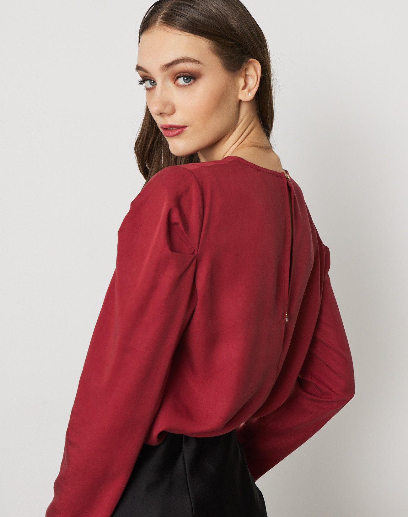 Top with pleating