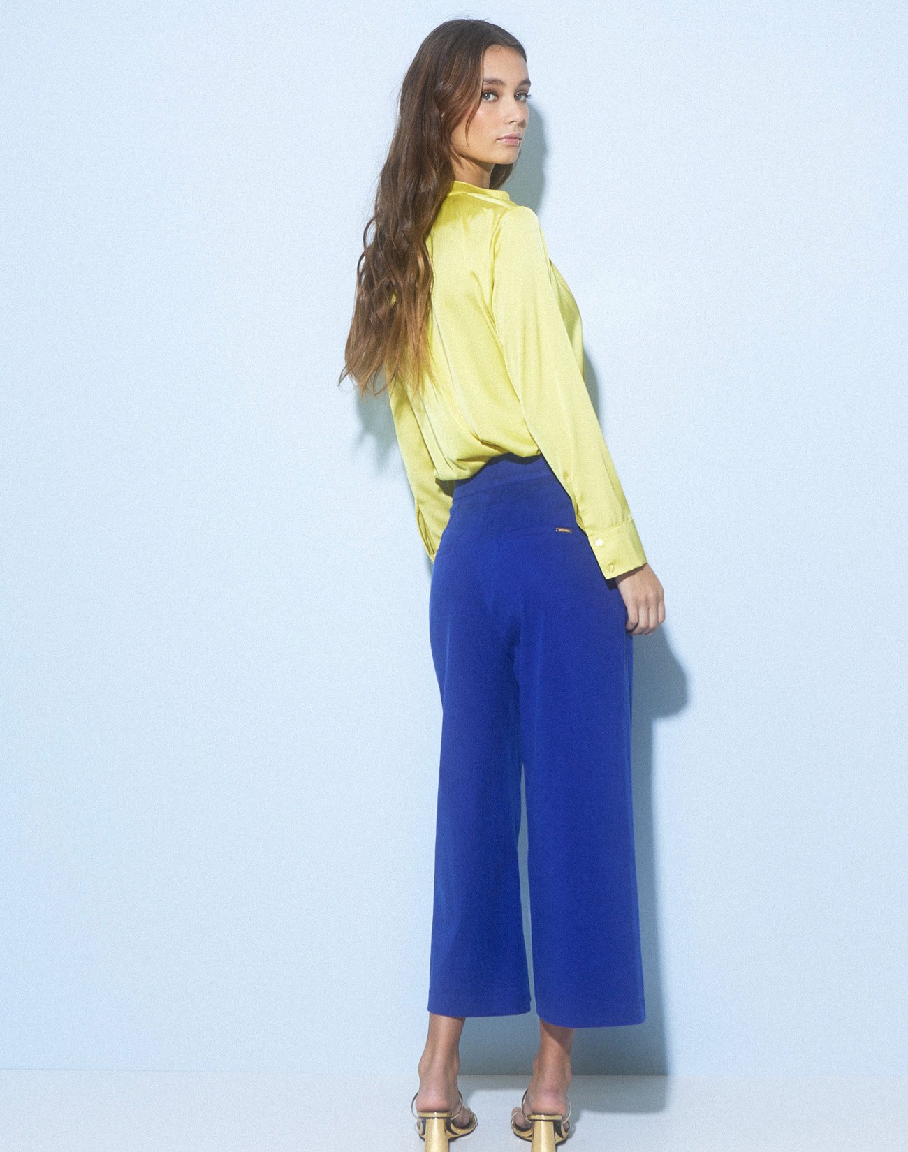 Culottes with belt