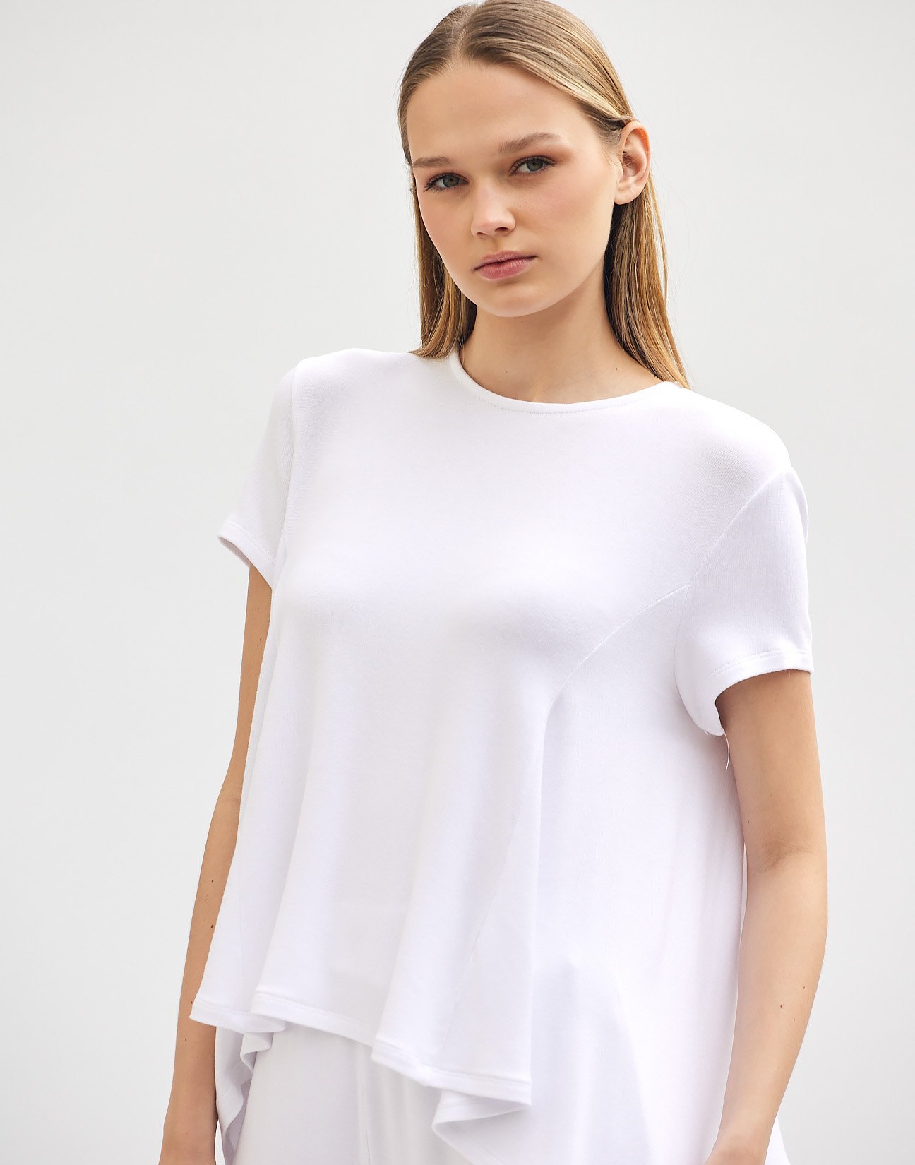 Asymmetric blouse