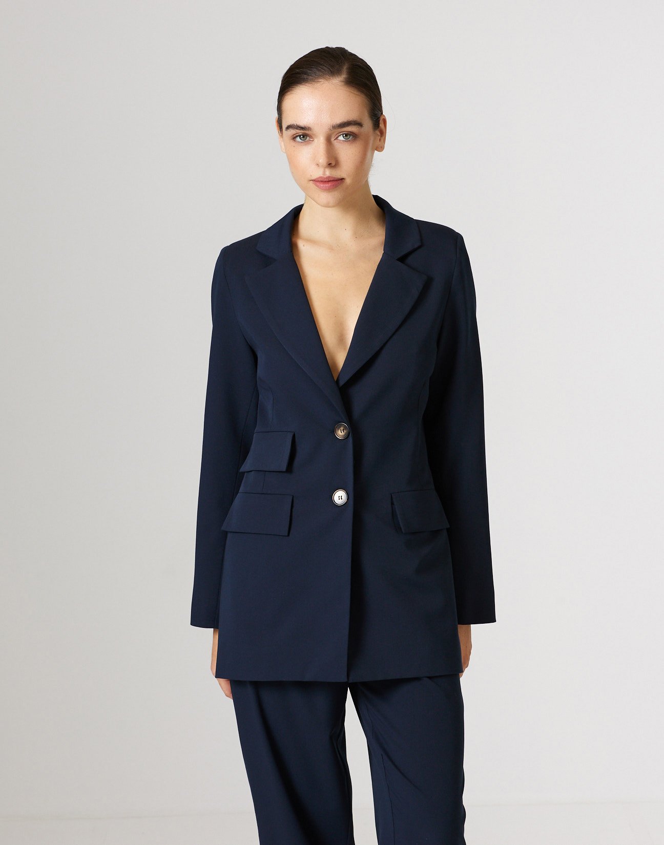 Blazer with pockets