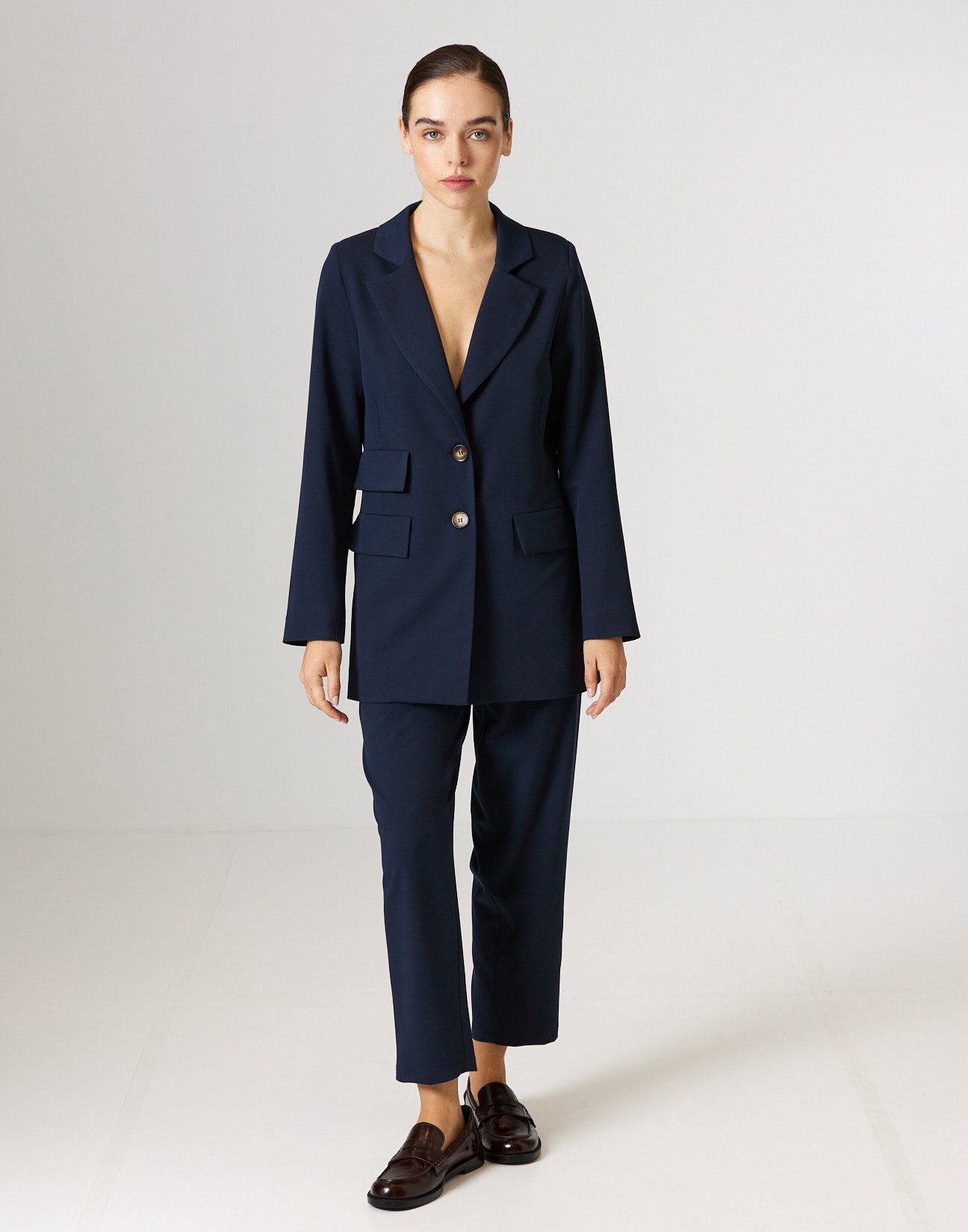 Blazer with pockets