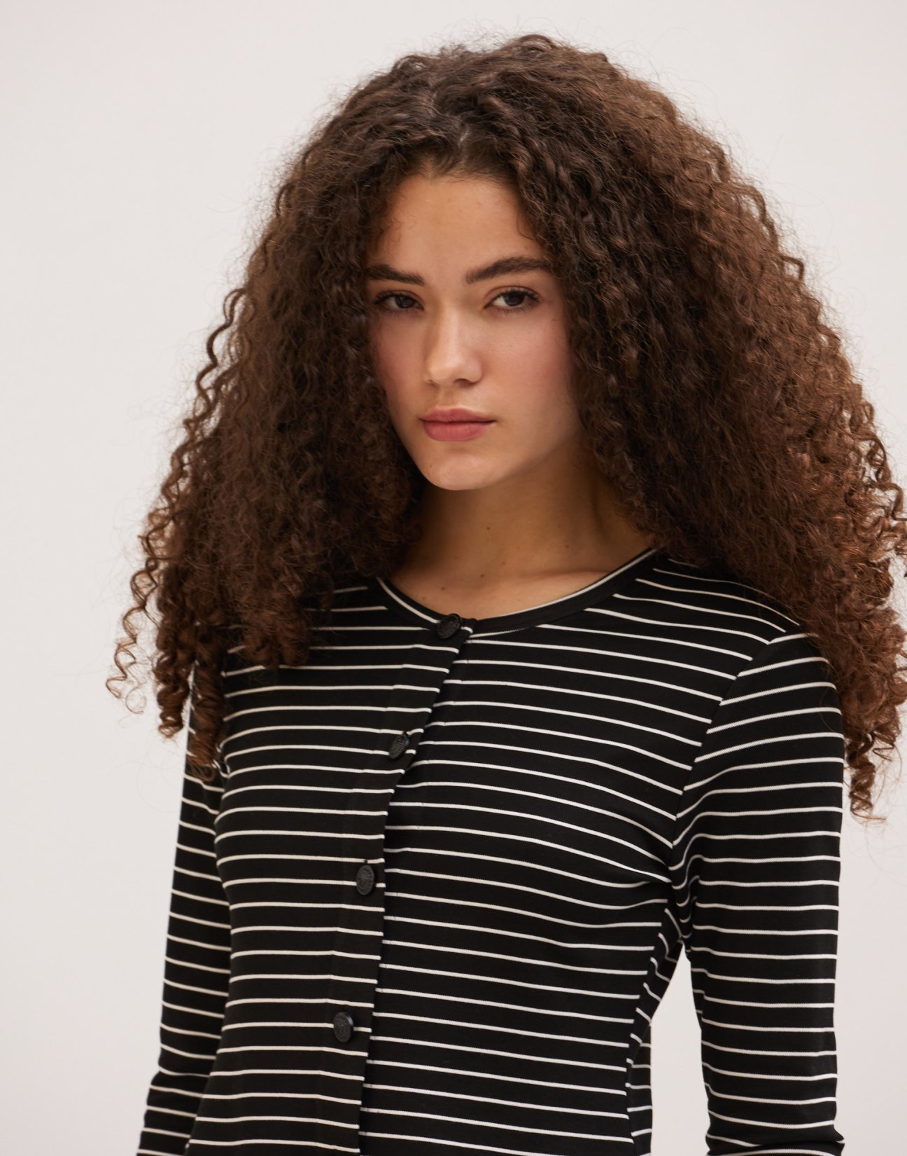 Striped cardigan