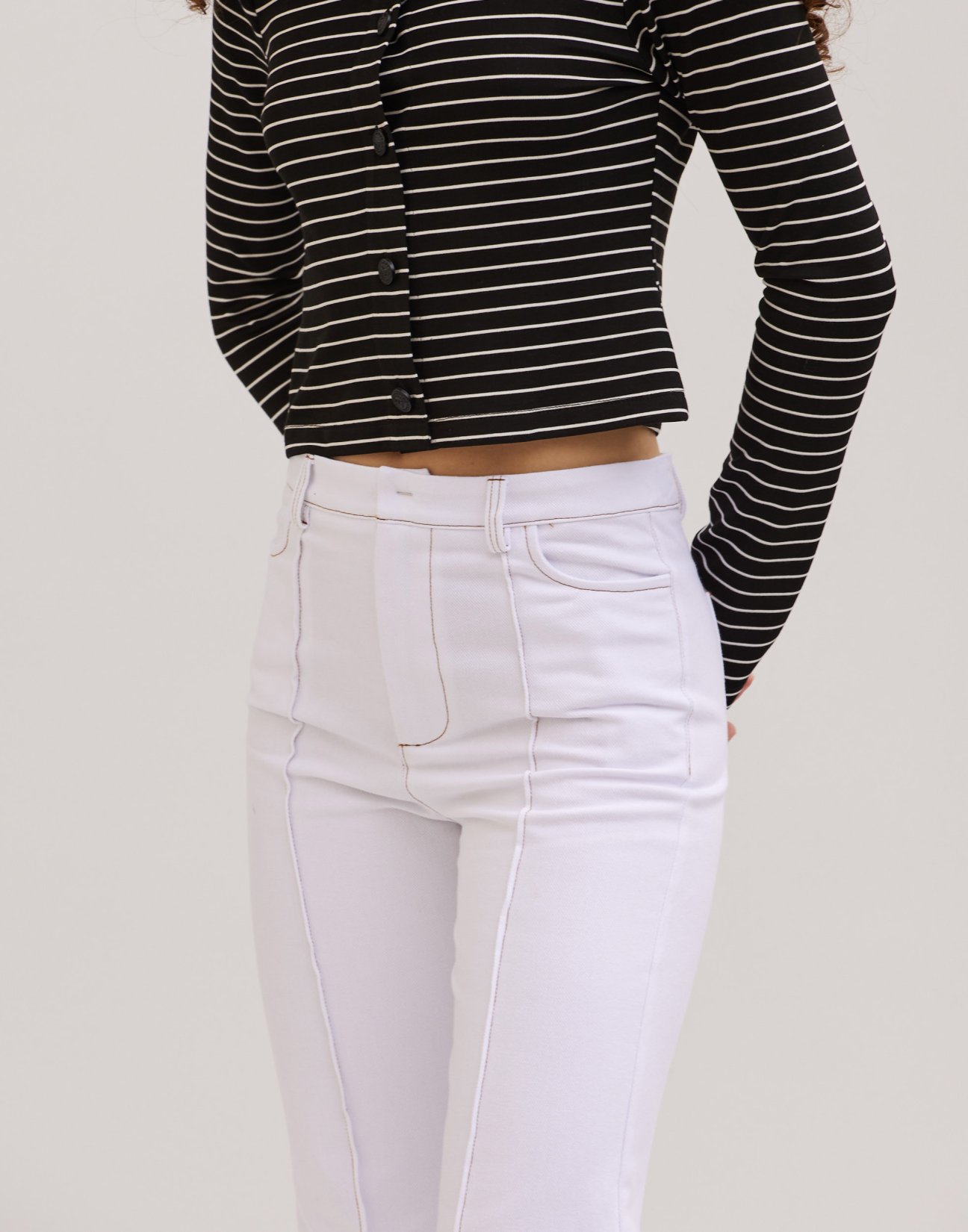 Striped cardigan