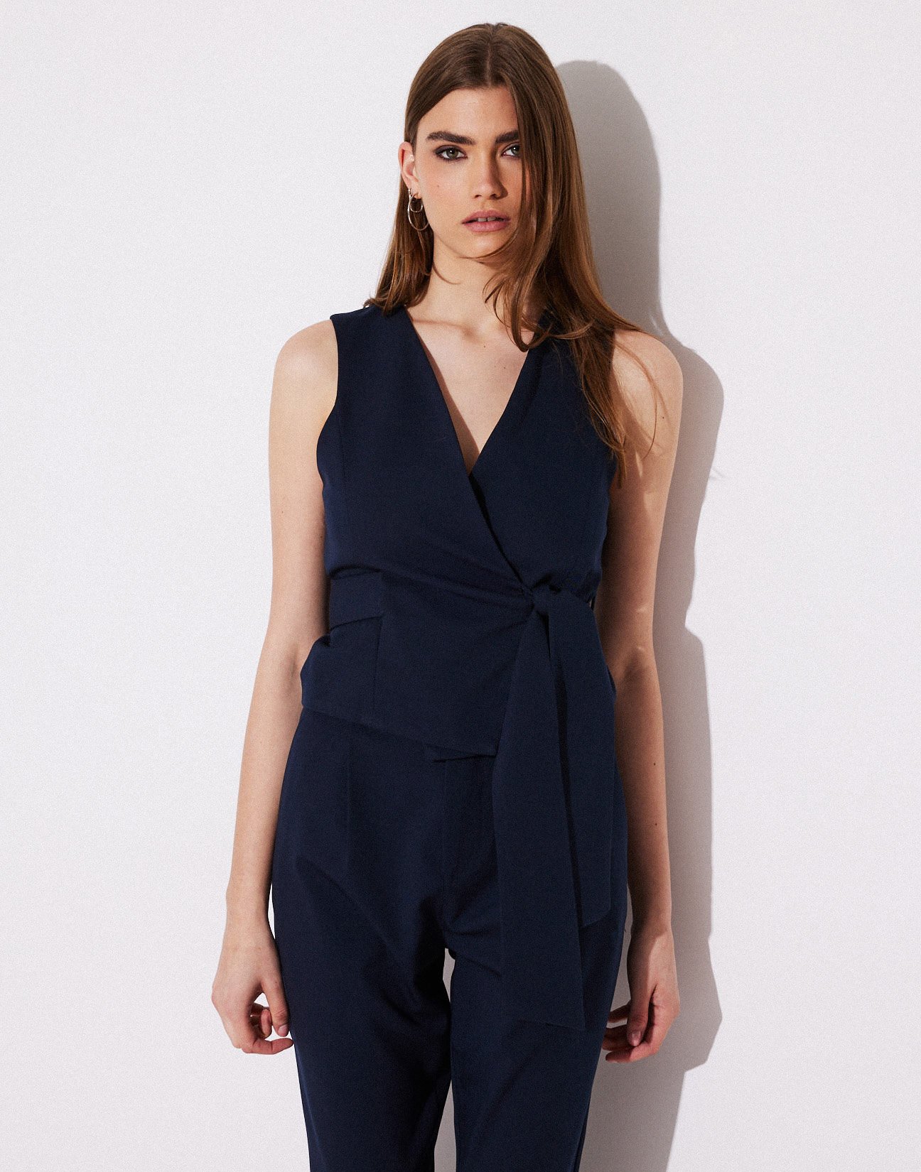 Waistcoat with tie