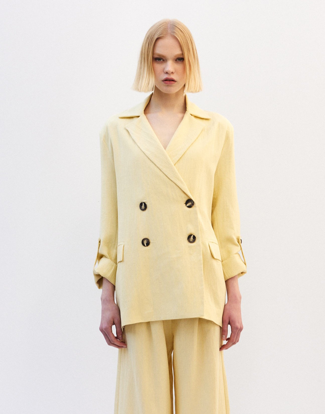 Linen blazer
