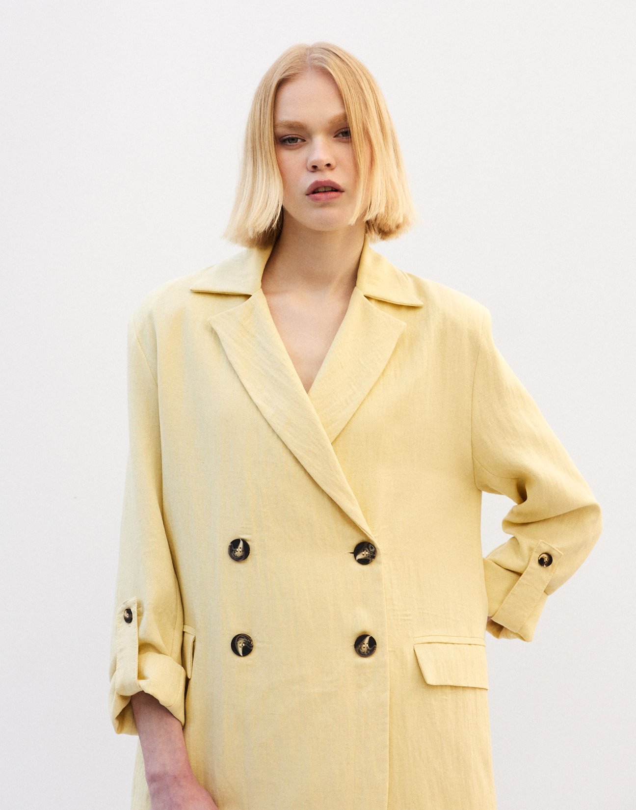 Linen blazer