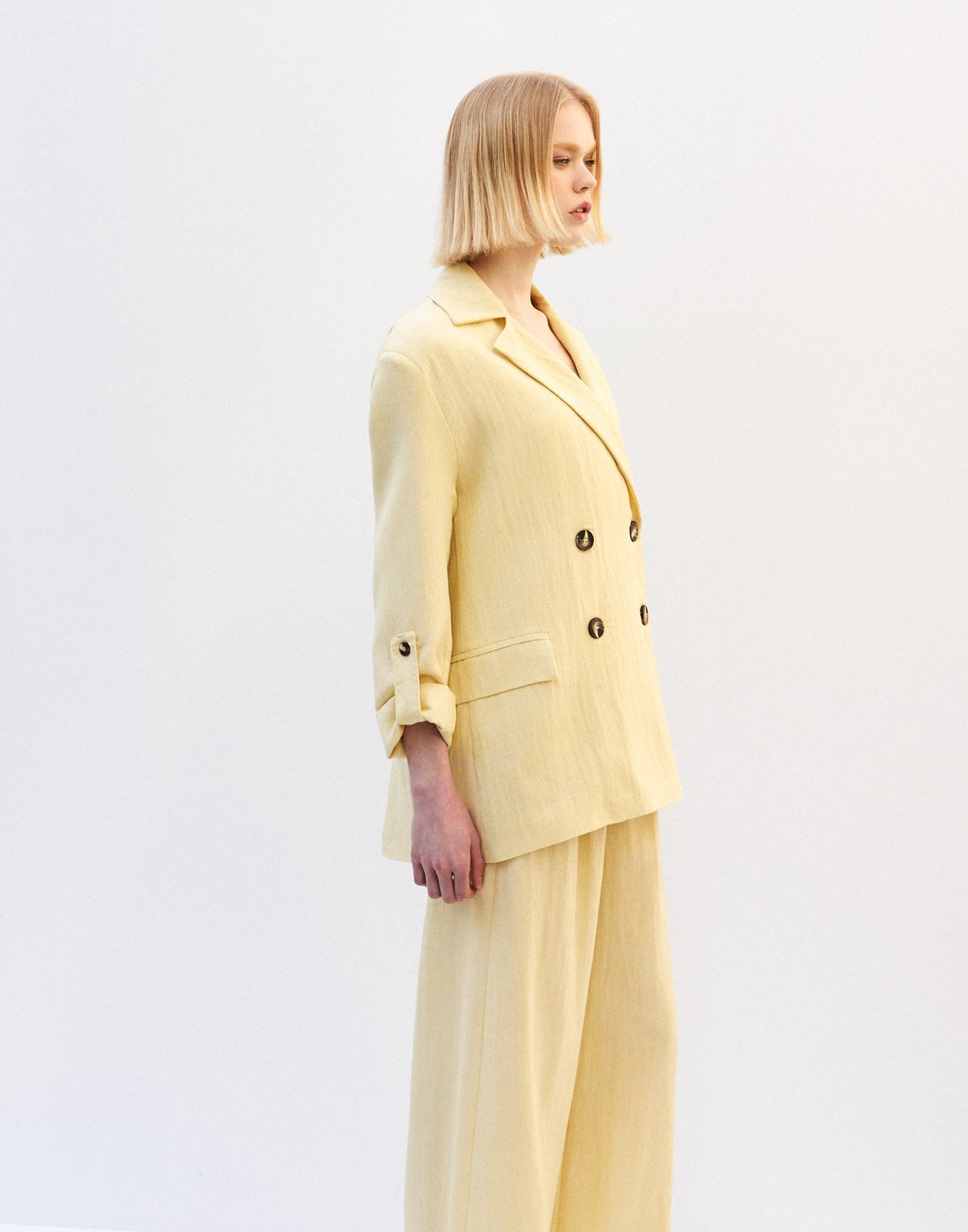 Linen blazer