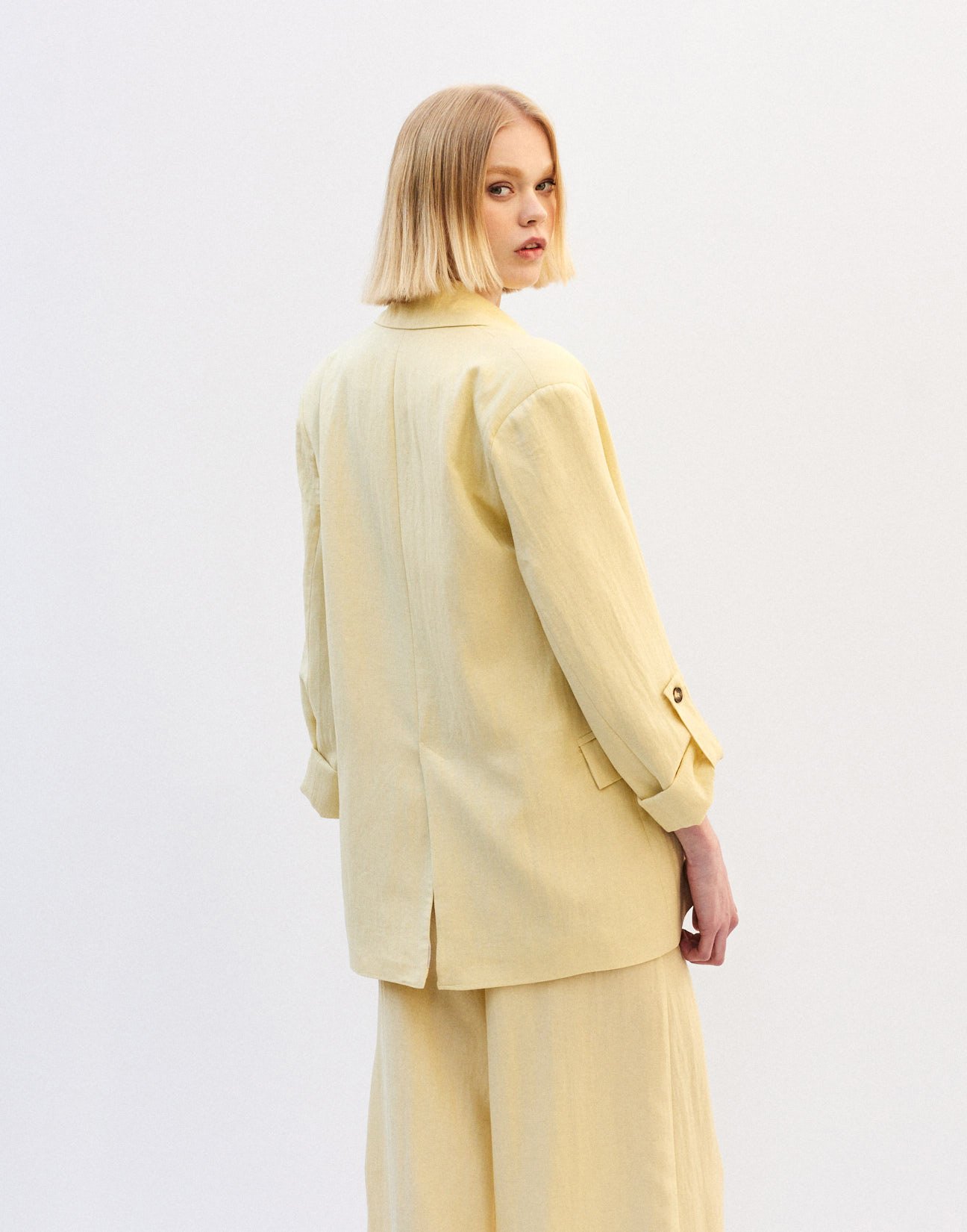 Linen blazer