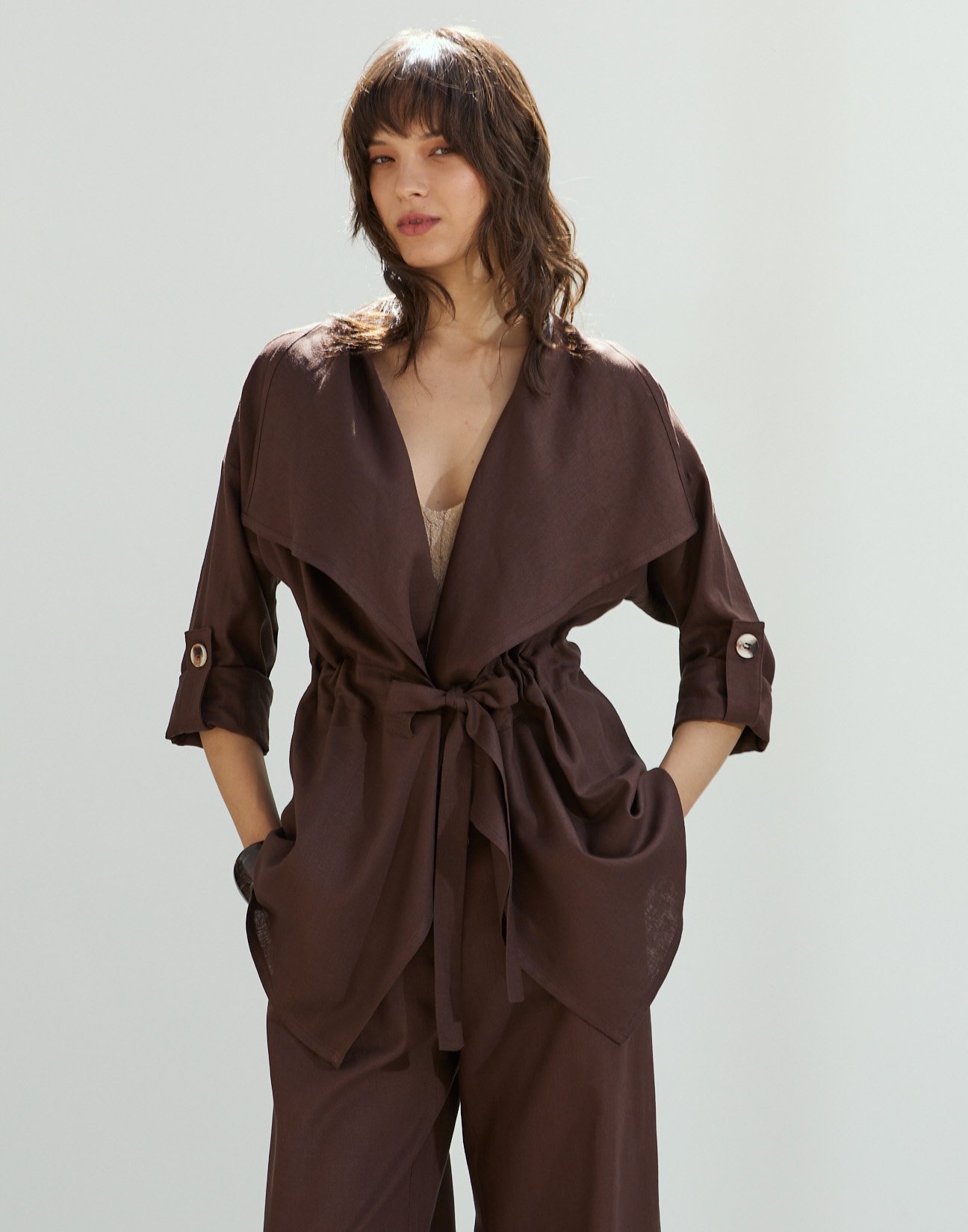 Linen blazer