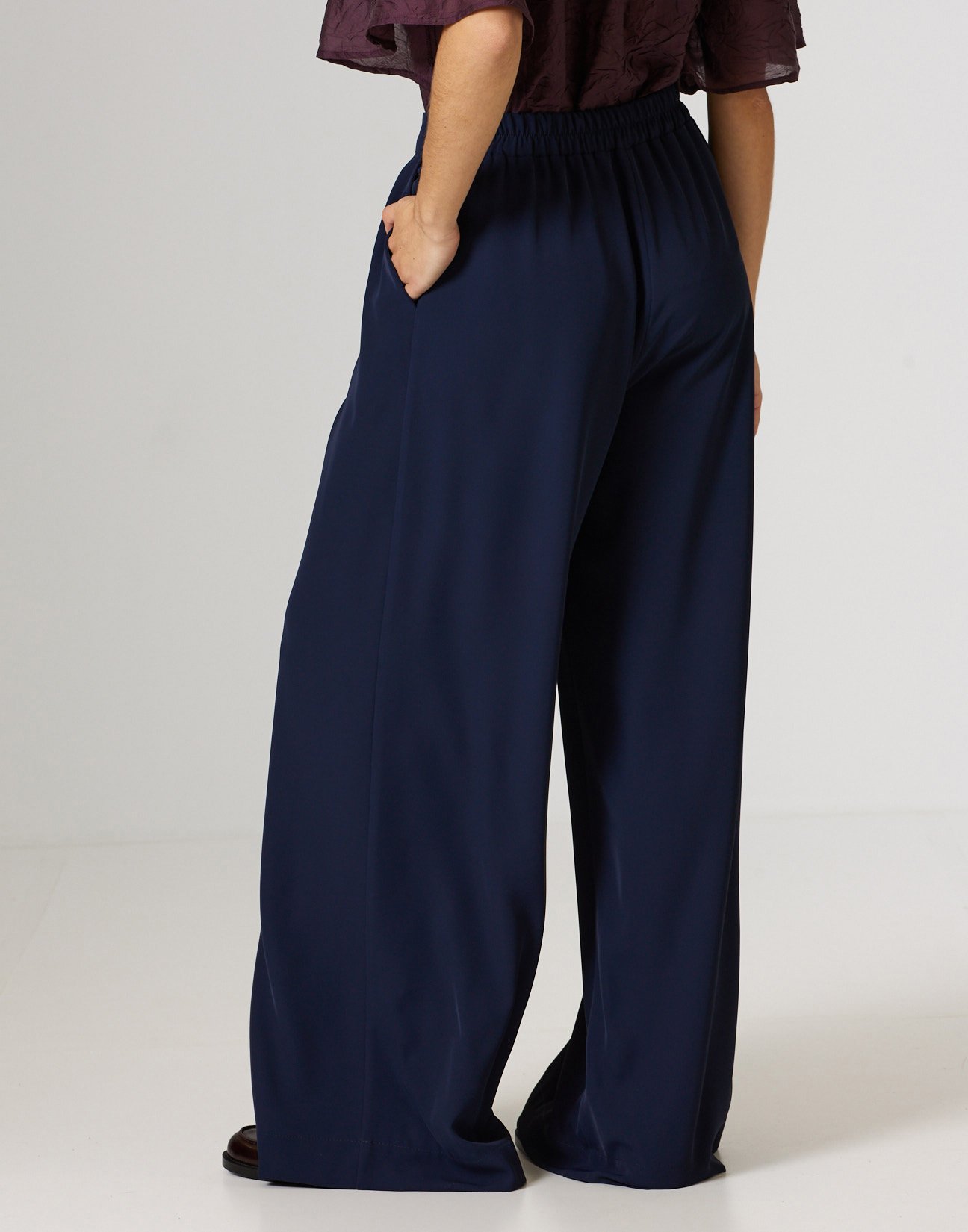 Pleated trousers