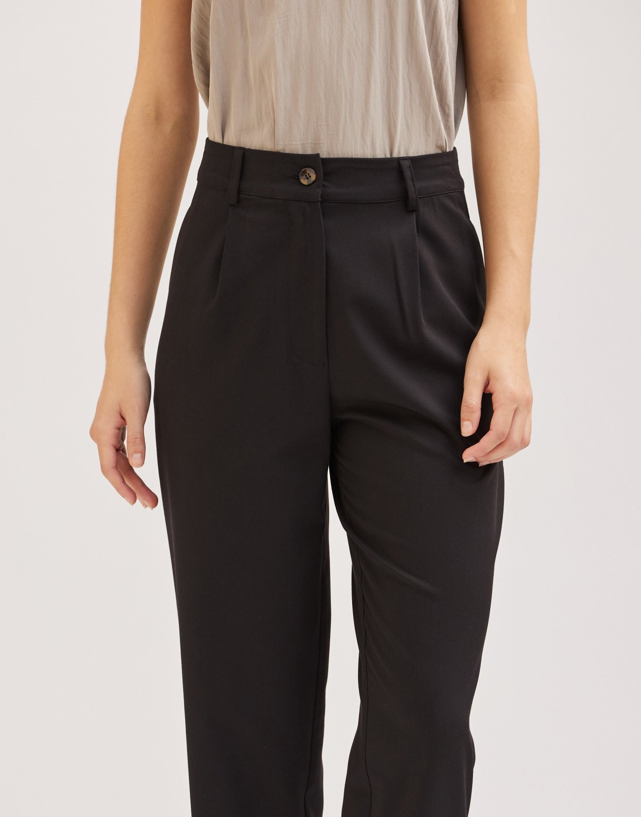 Wide fit trousers