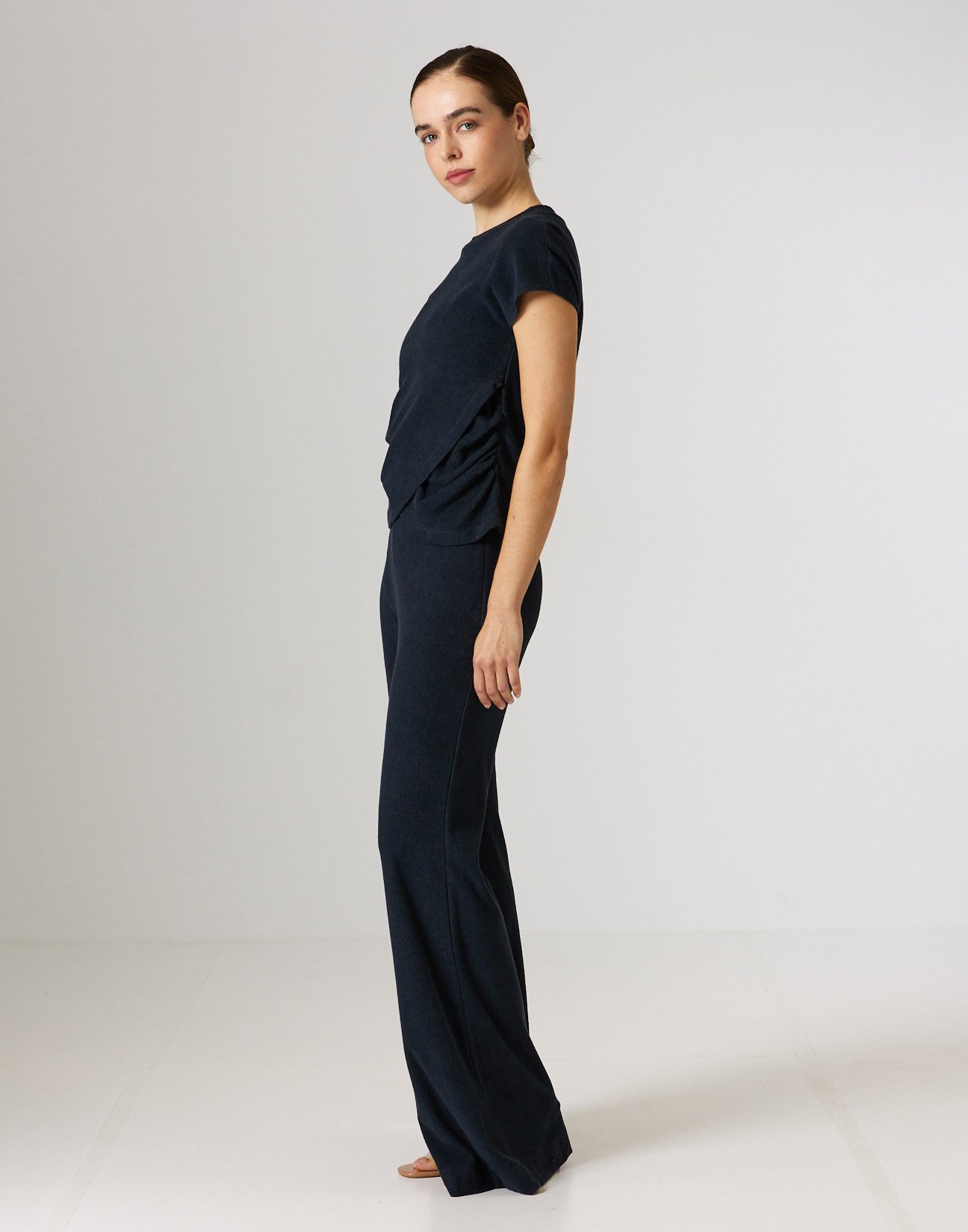 Towel fabric trousers