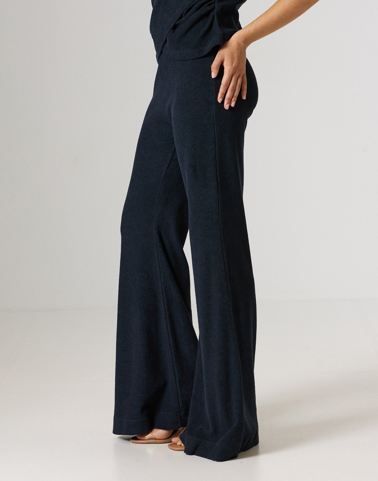 Towel fabric trousers