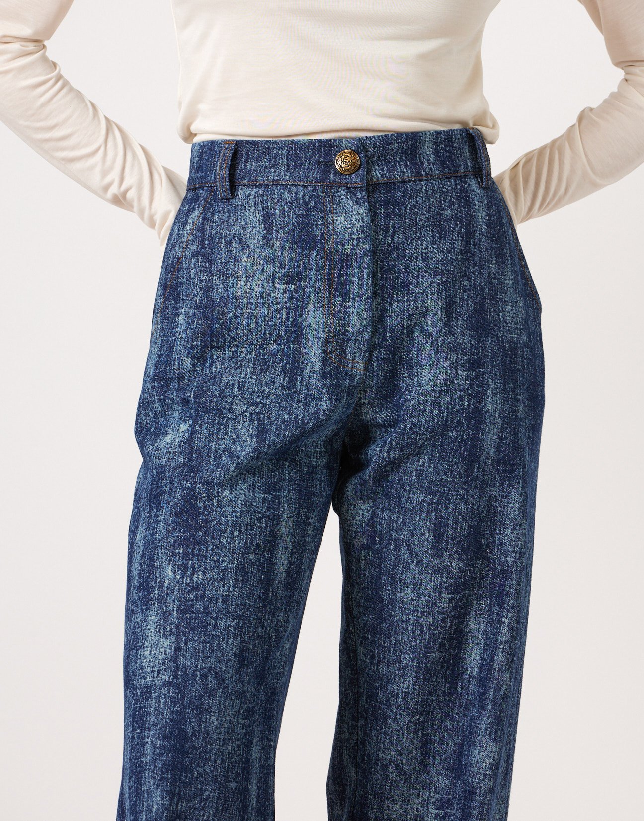 High waist jeans