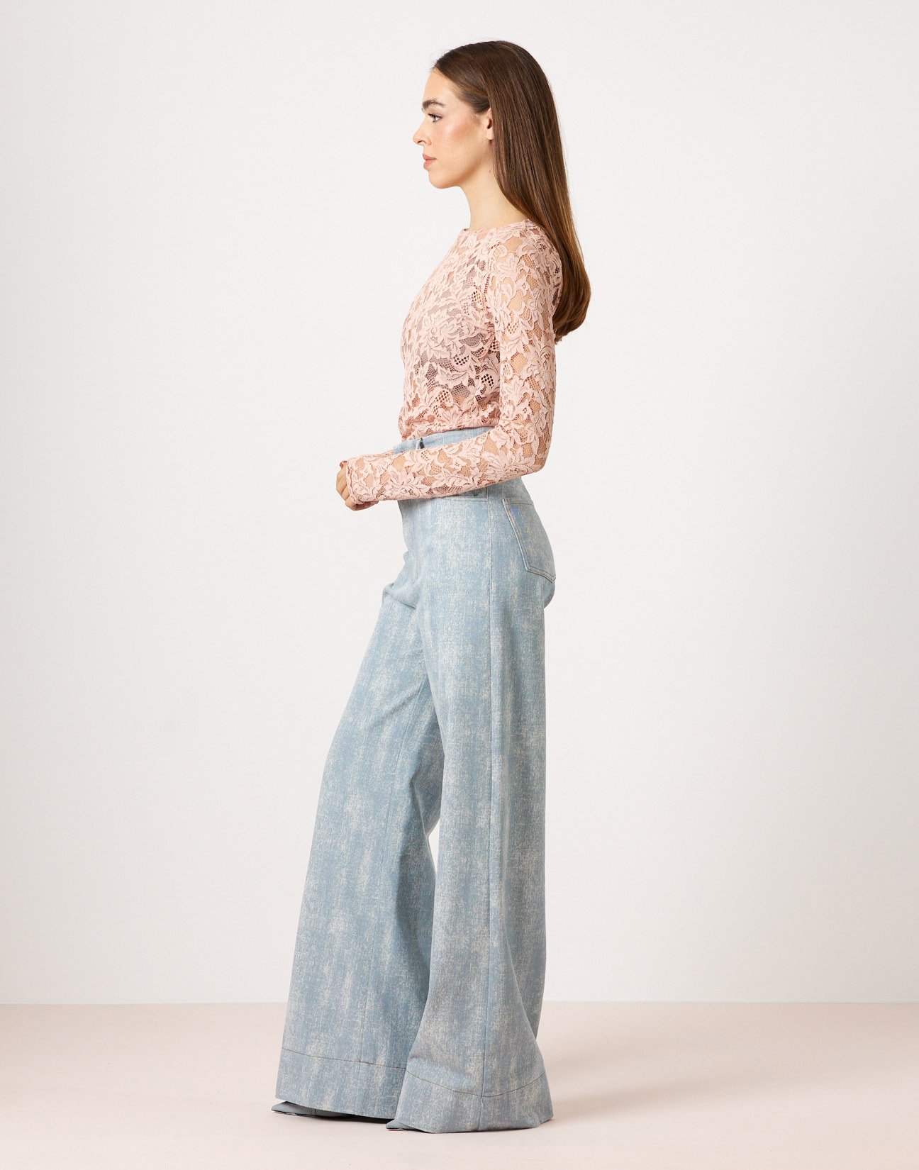 Jeans with washed effect
