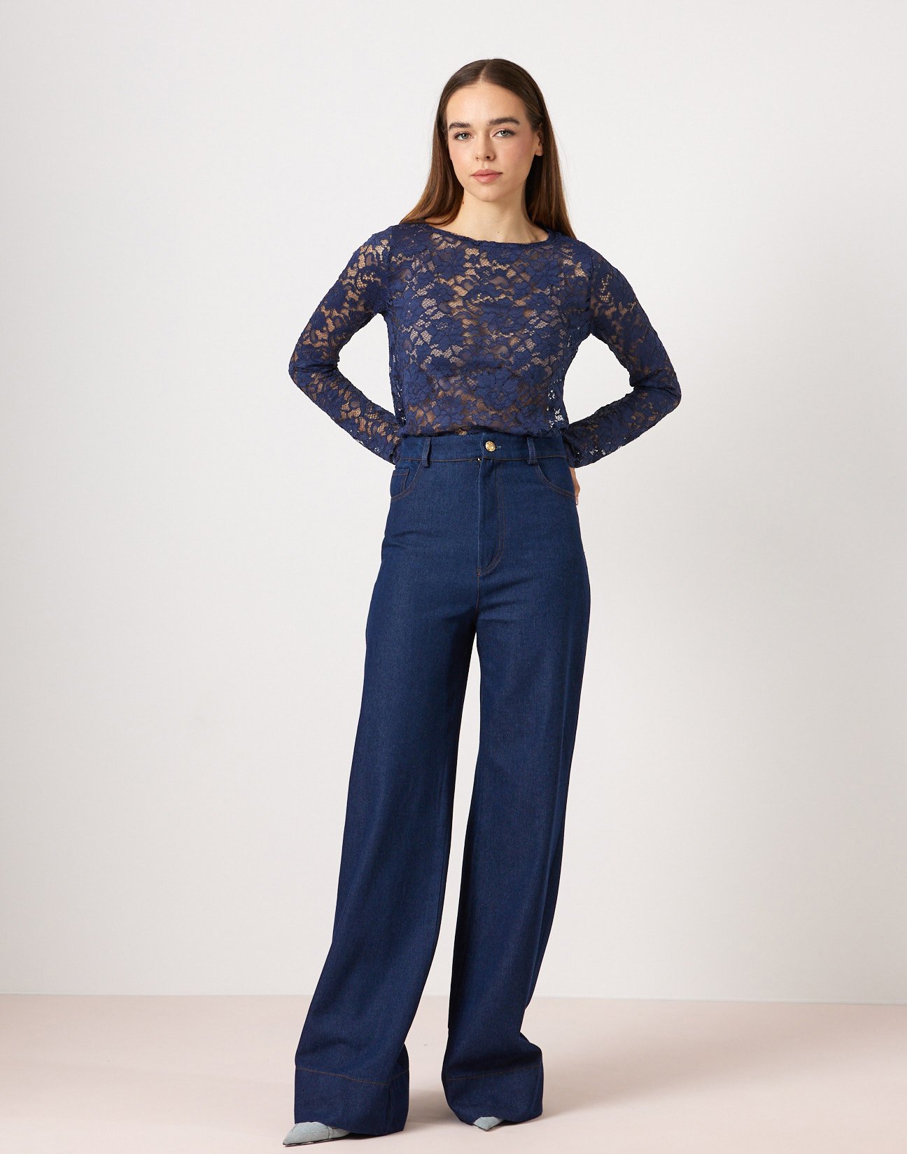 High waist jeans