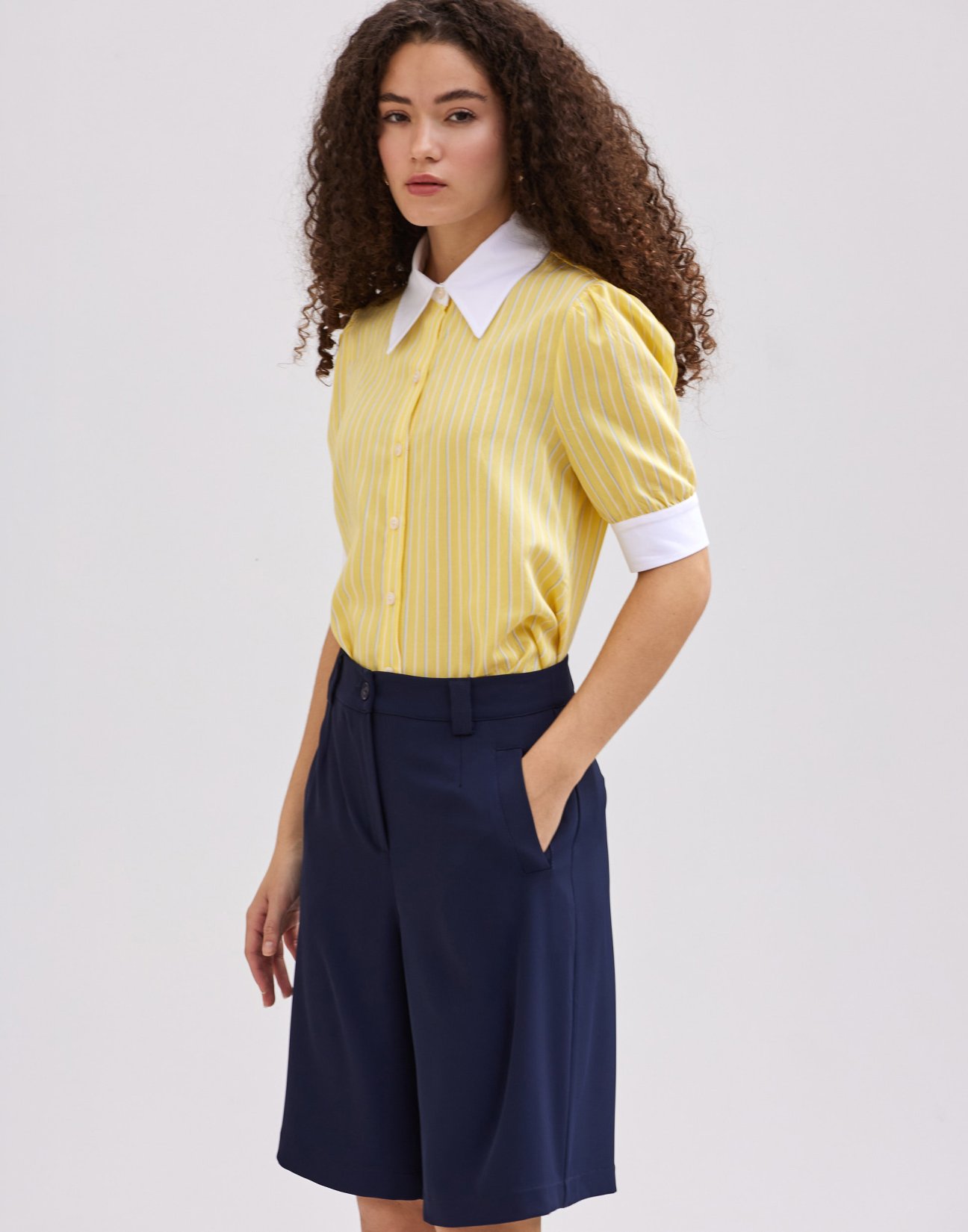  Long bermouda shorts with pockets
