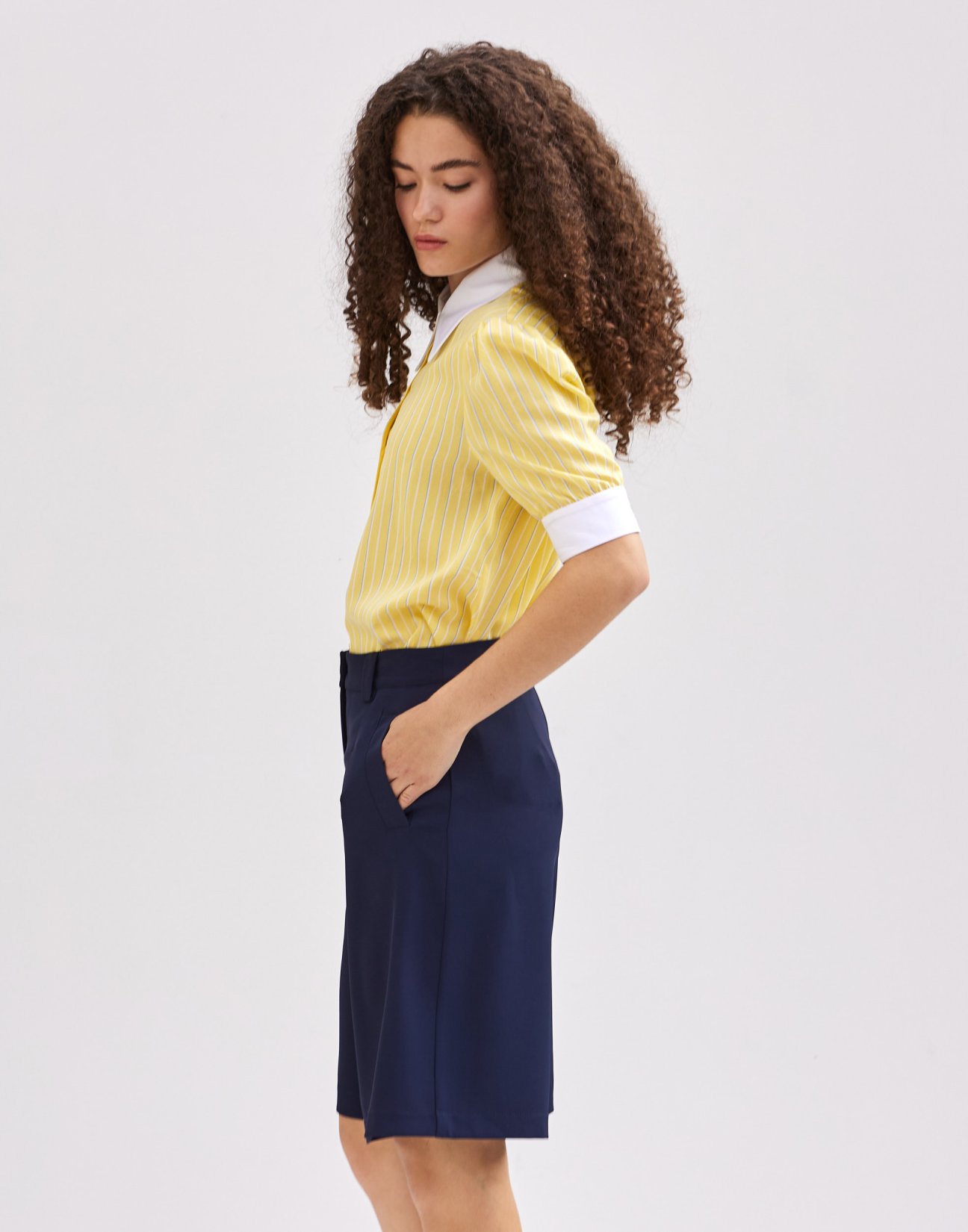  Long bermouda shorts with pockets