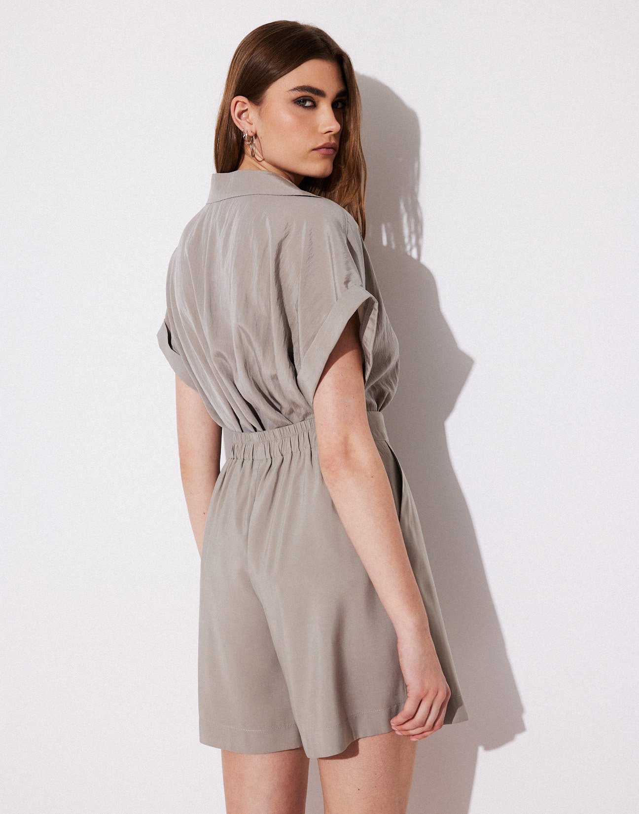 Pleated bermouda