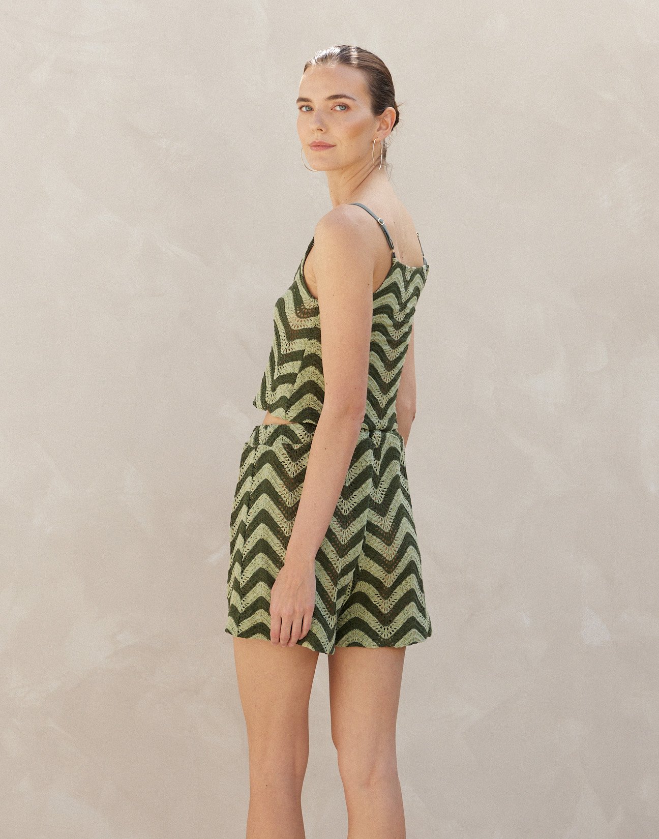 Knit shorts