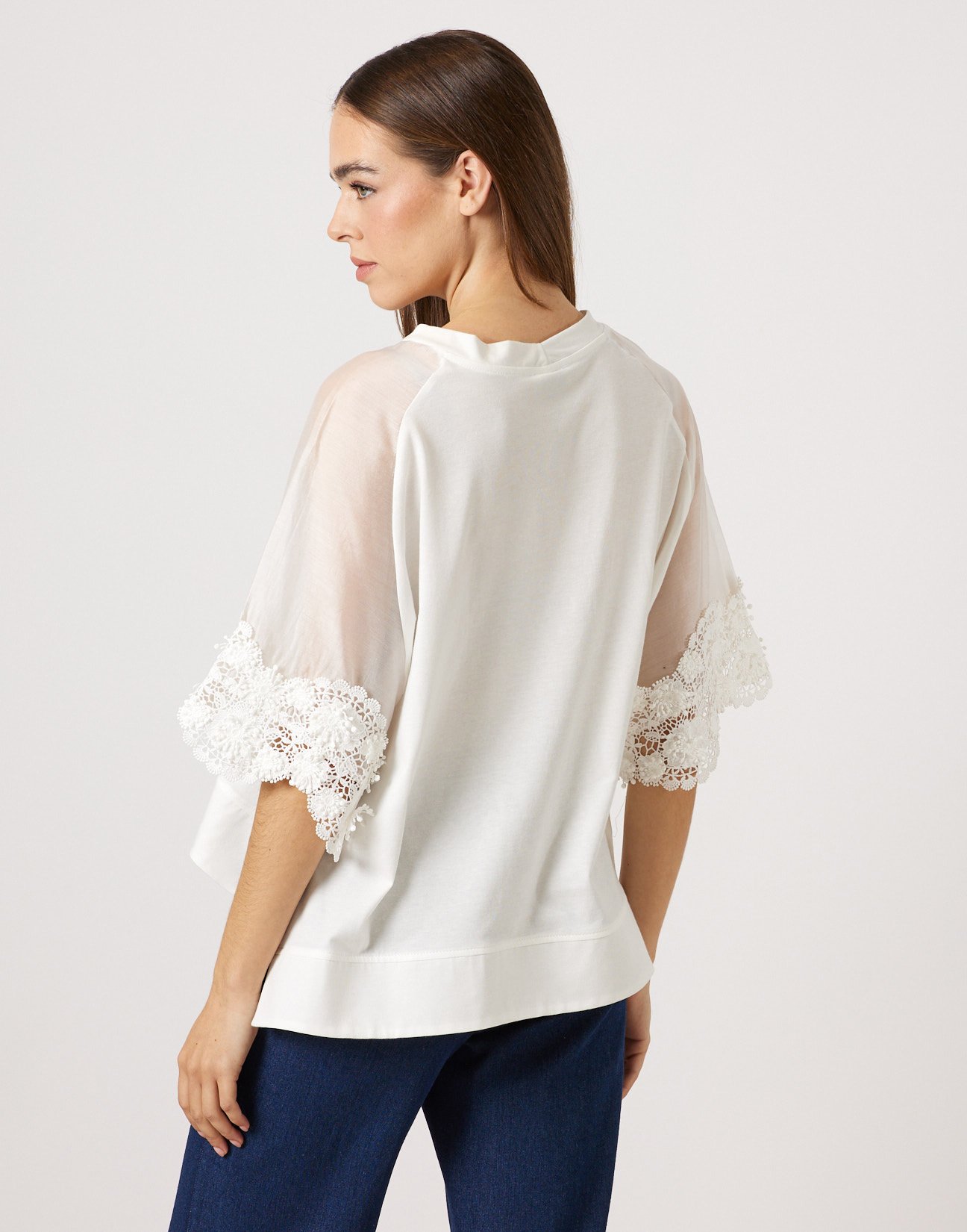 Matching fabric blouse