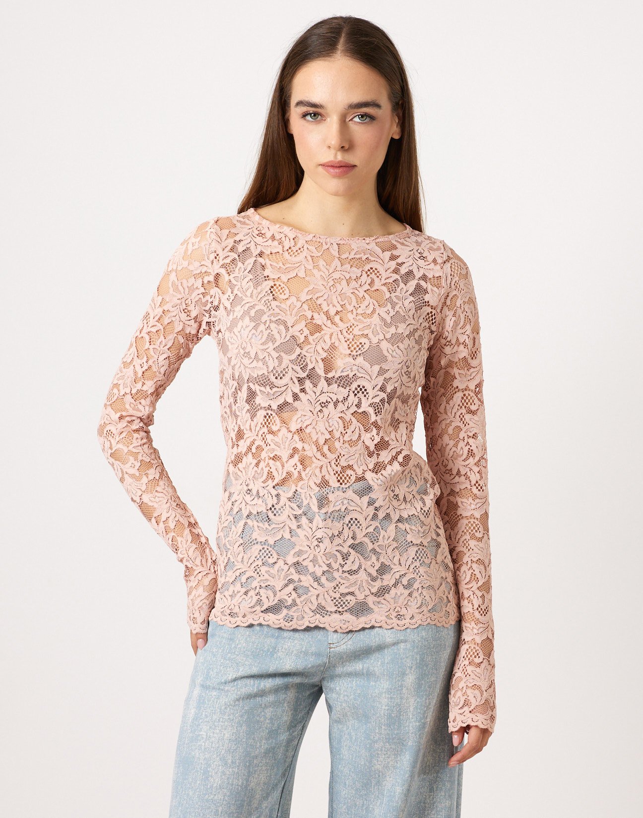 Laced top