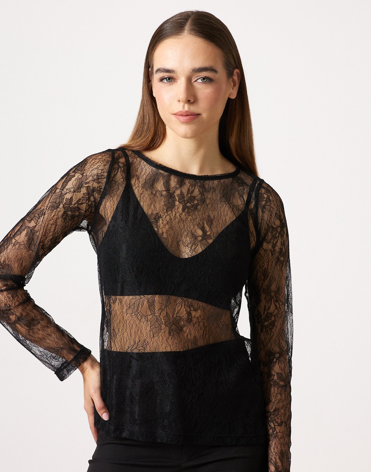 Laced top