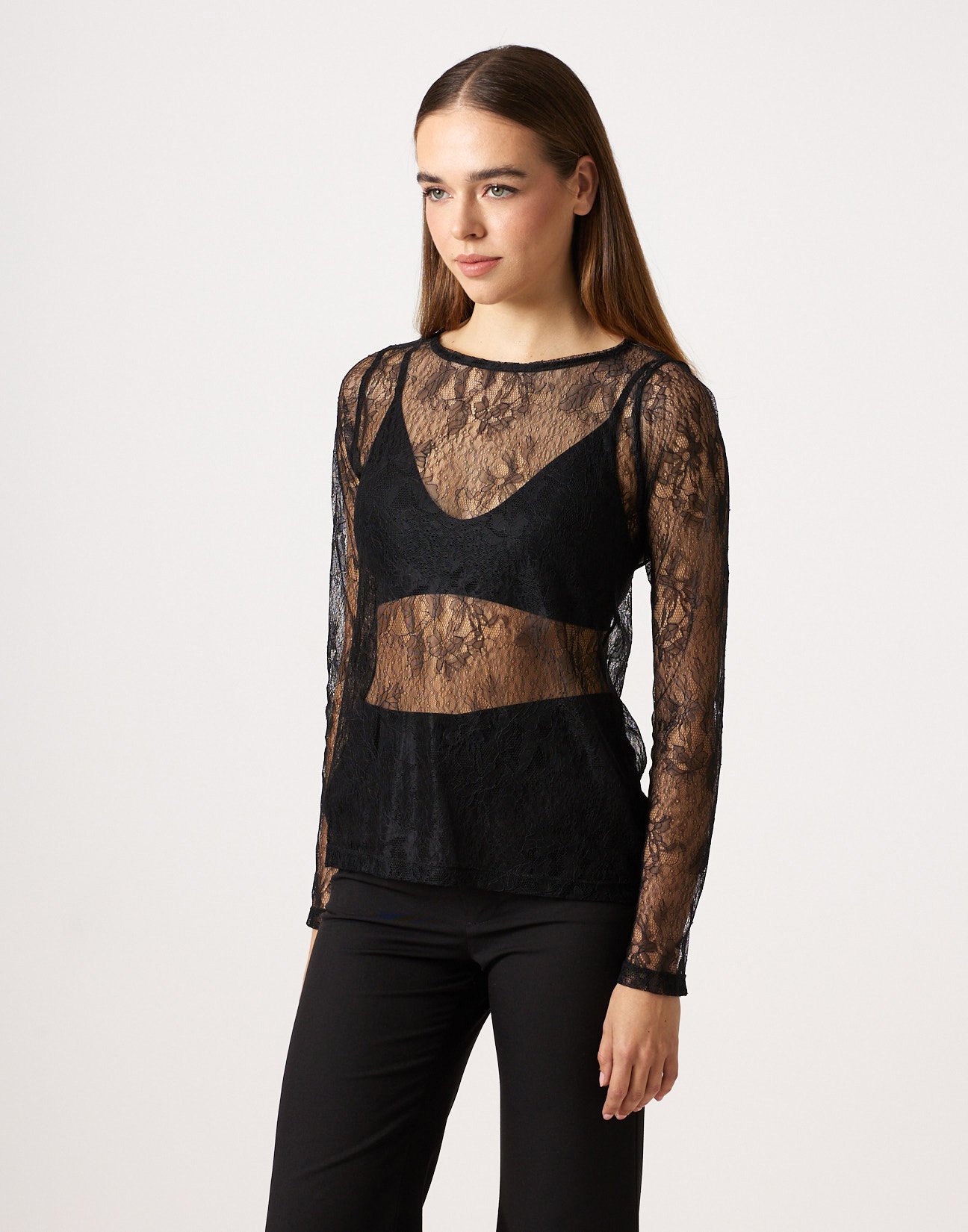 Laced top