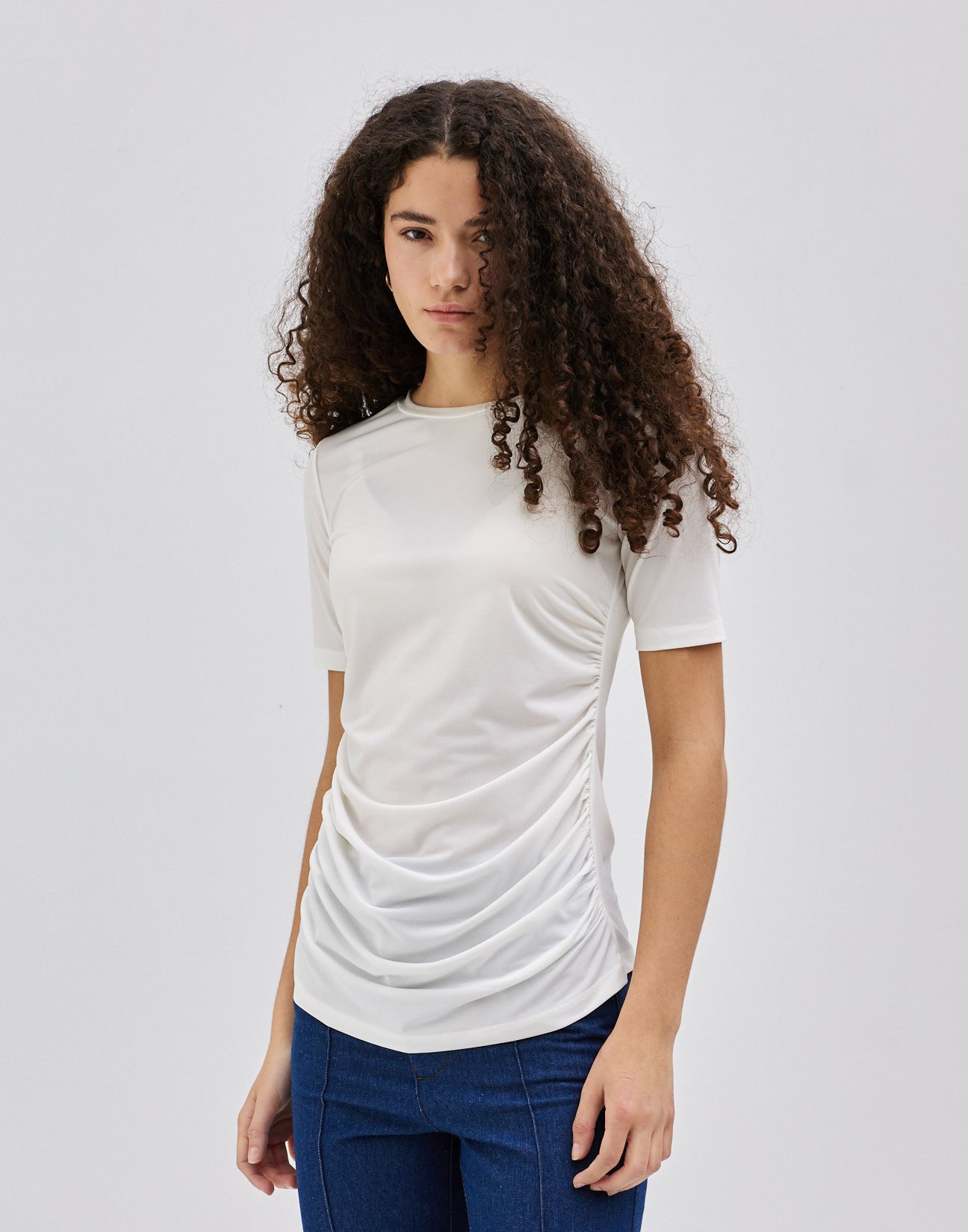 Top with gather detail
