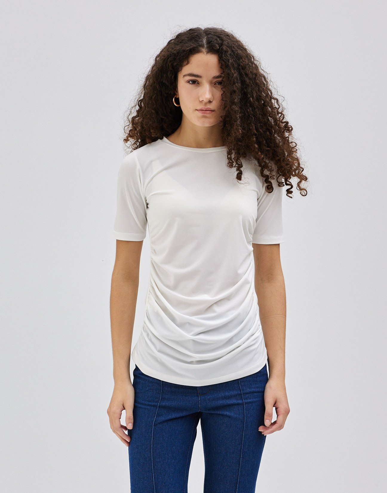 Top with gather detail