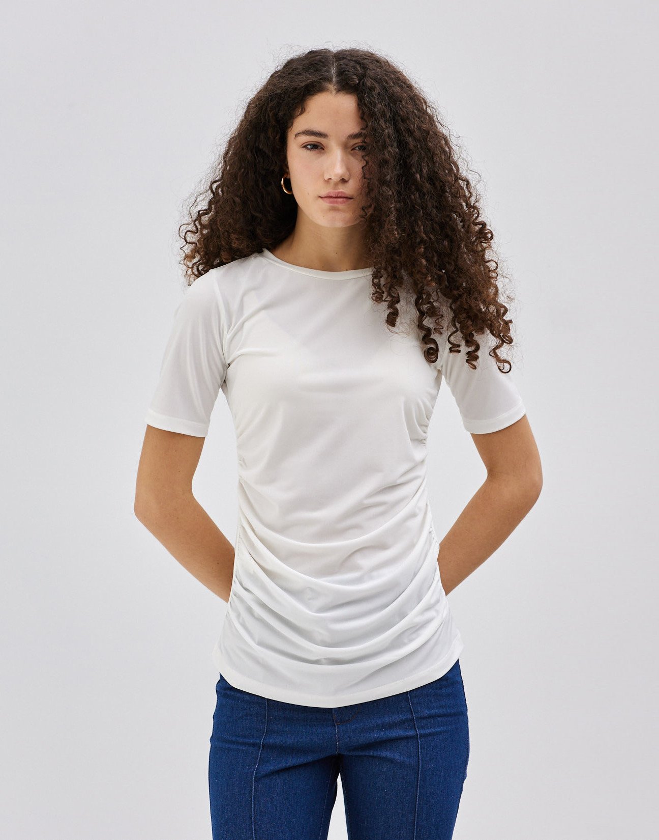 Top with gather detail