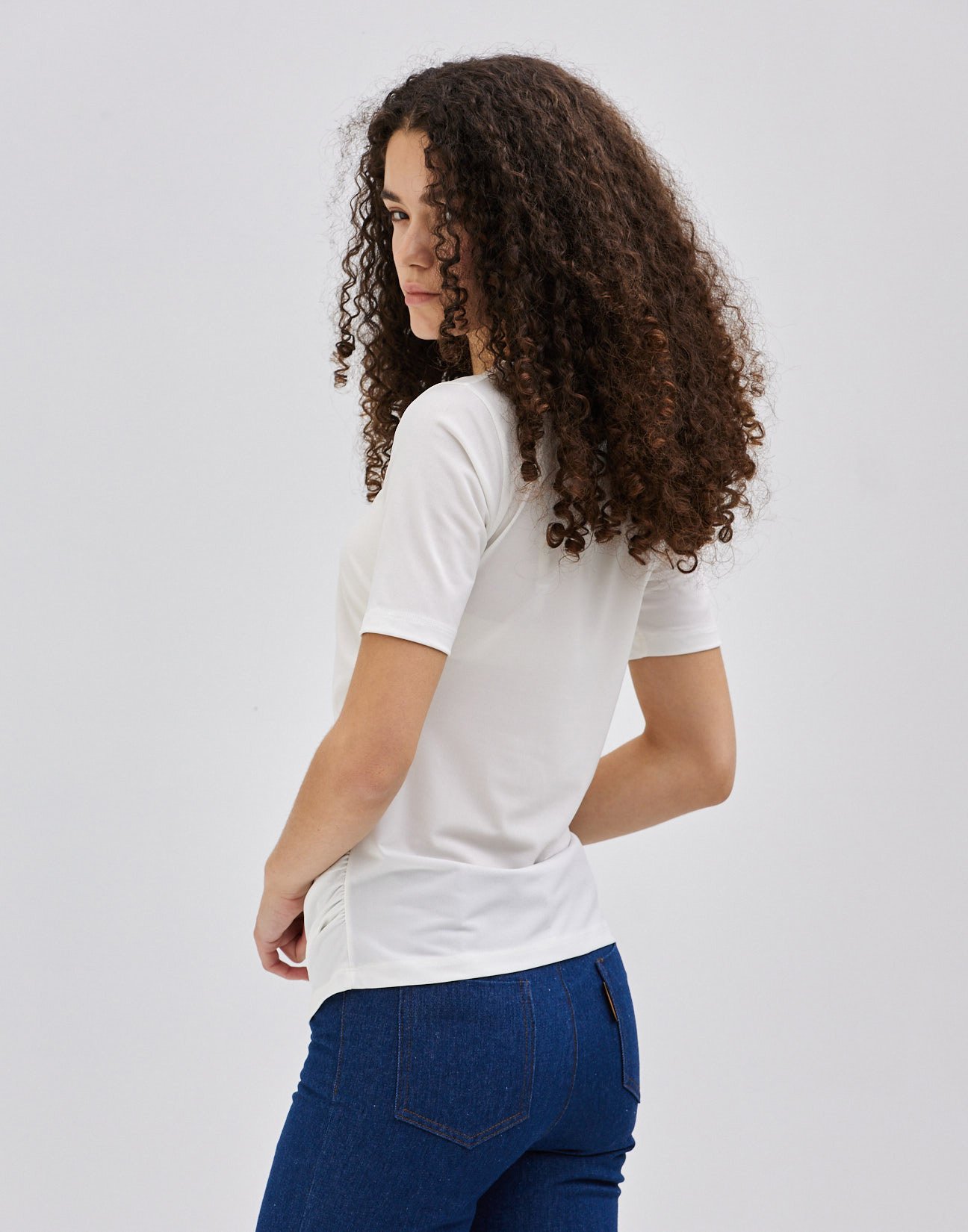 Top with gather detail