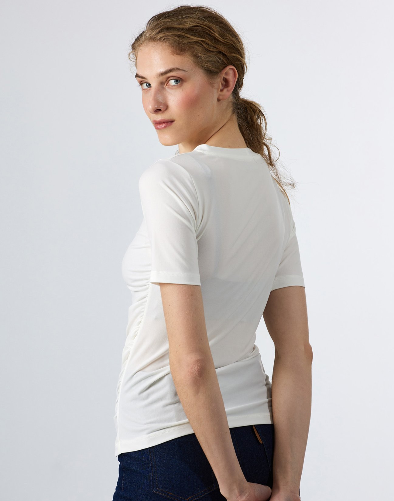 Top with gather detail