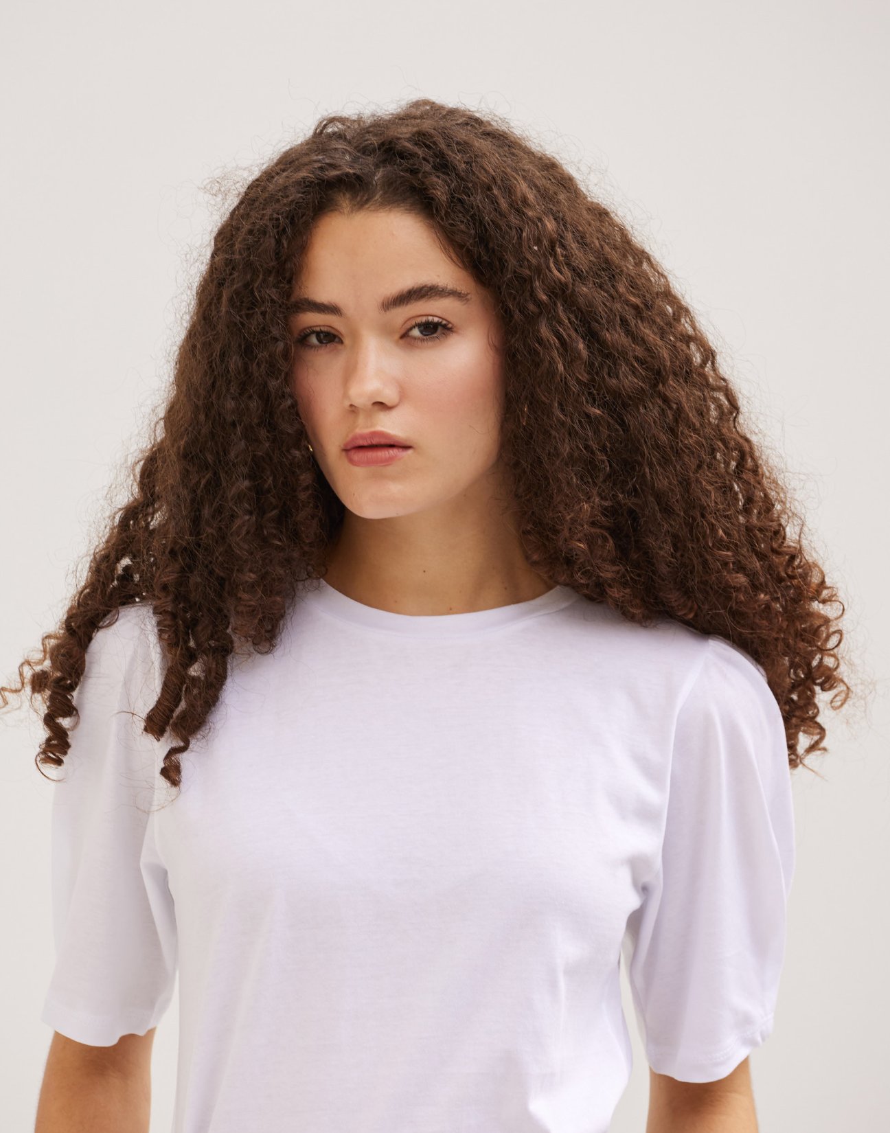 Blouse with gather detail