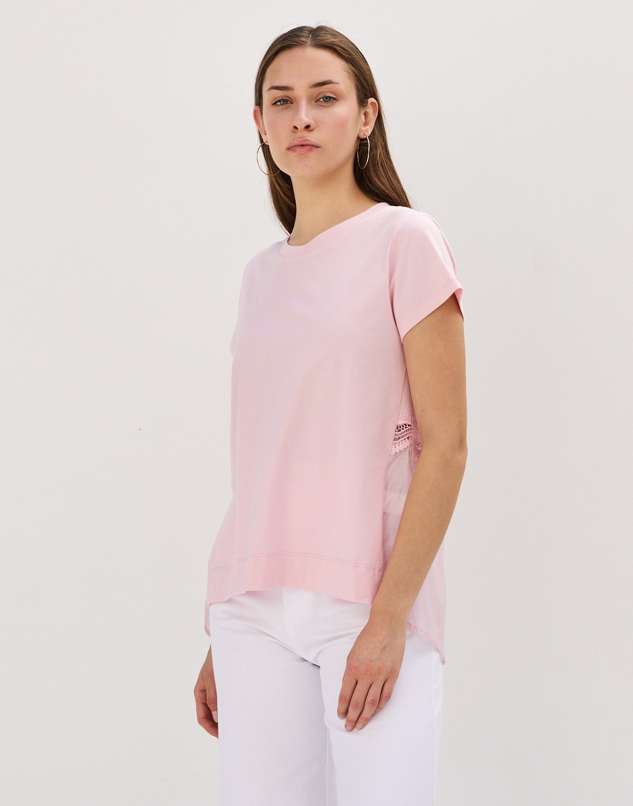 Matching fabric blouse