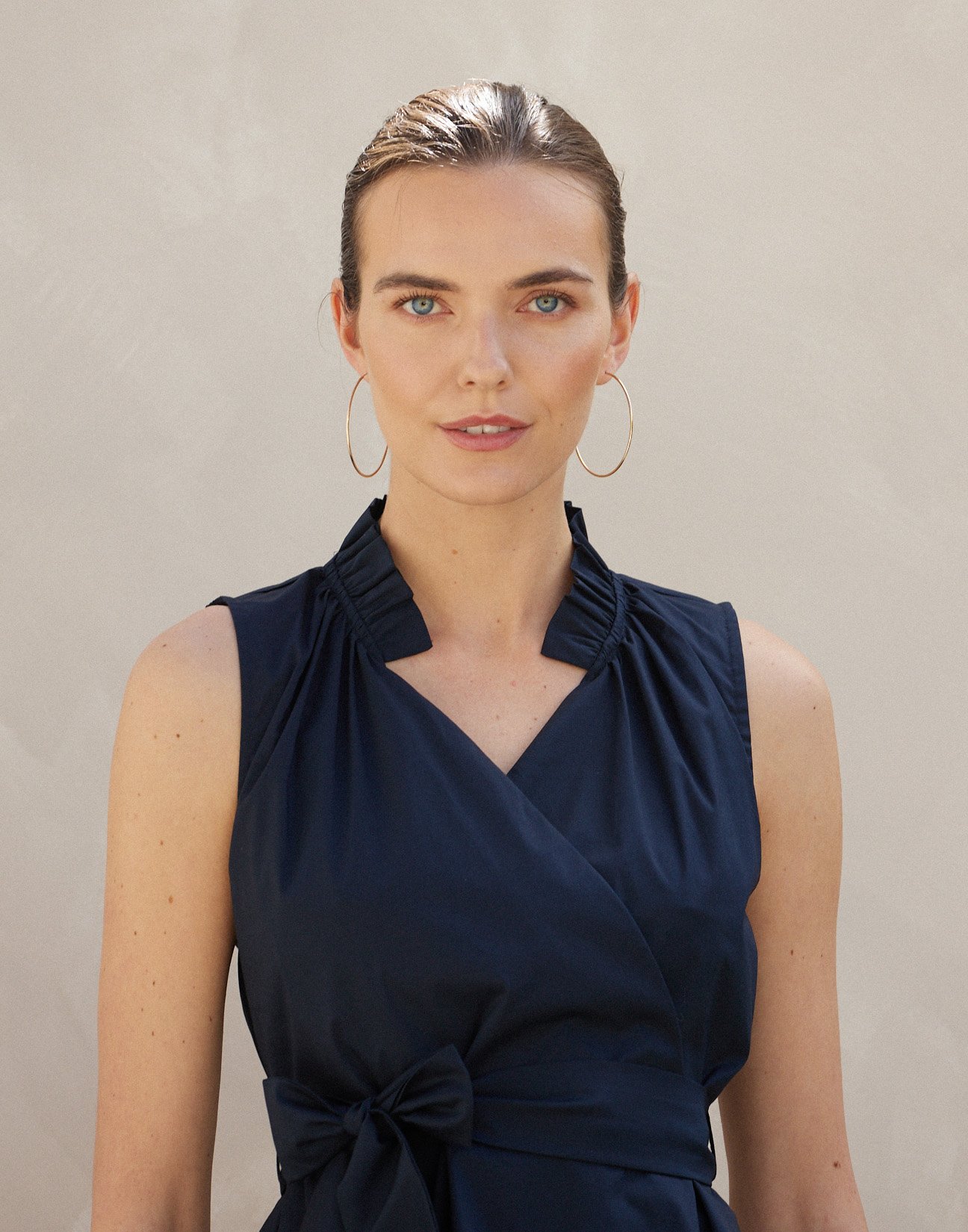 Poplin top
