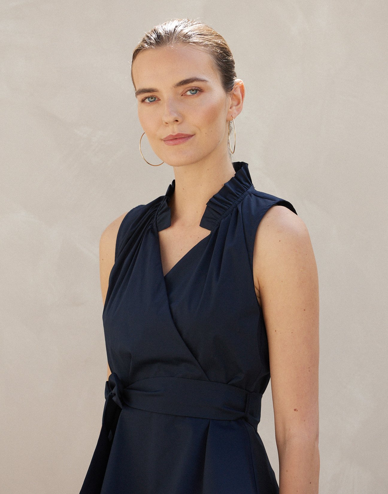 Poplin top