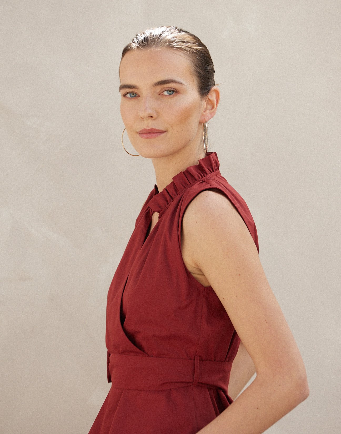 Poplin top