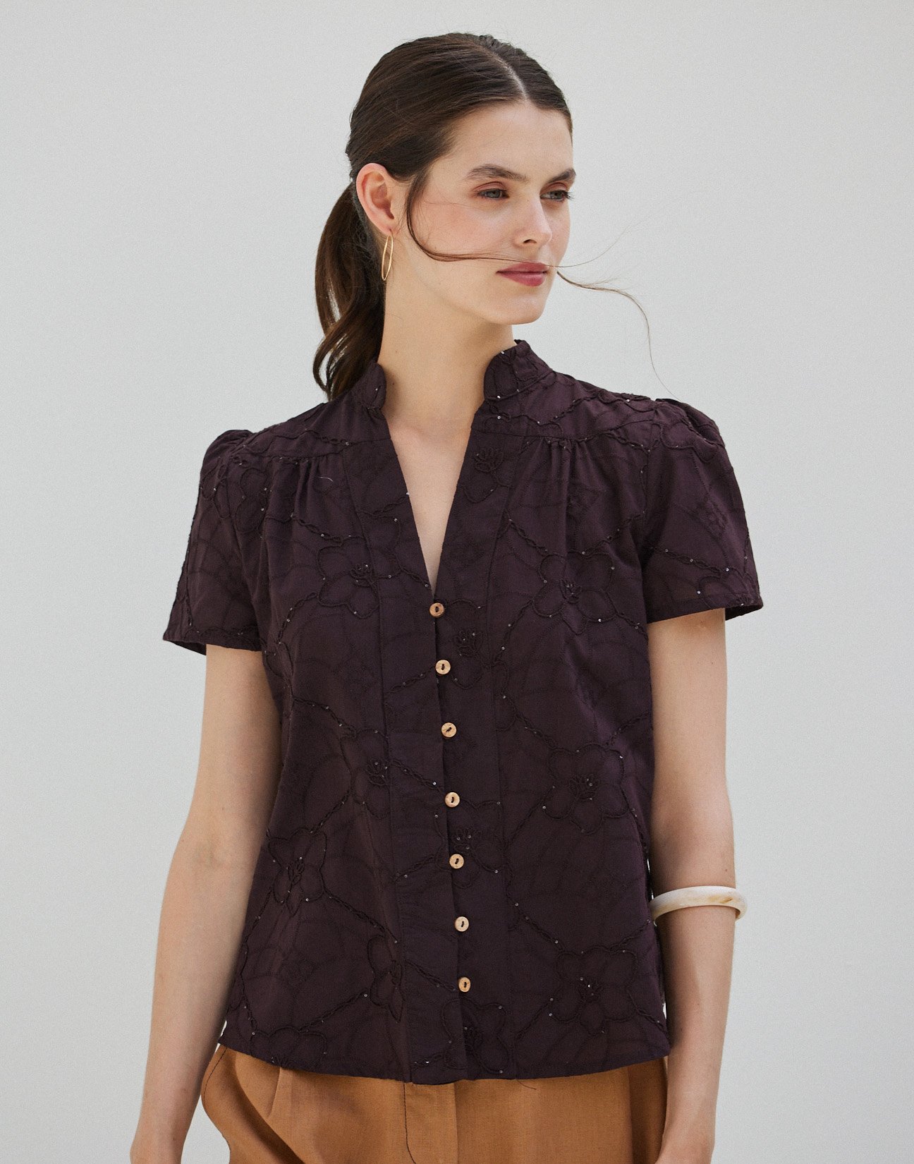 Embroidered shirt