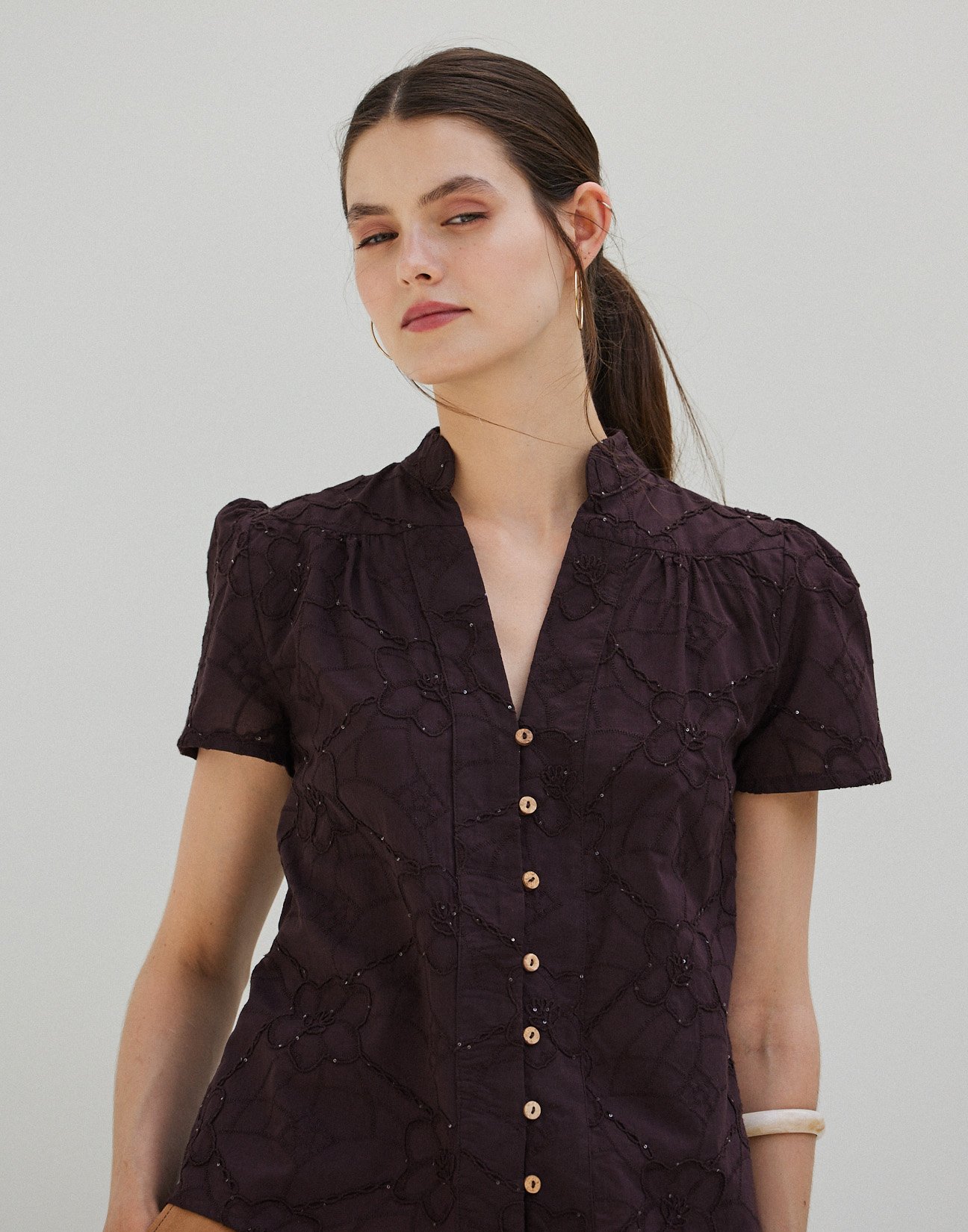 Embroidered shirt