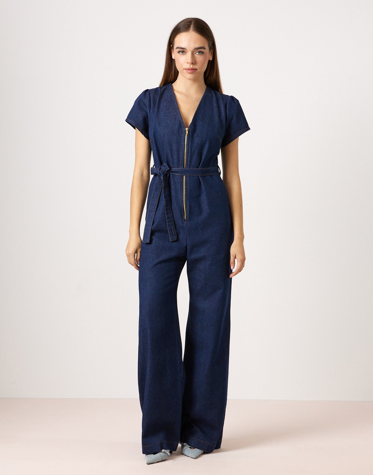 Denim jumpsuit