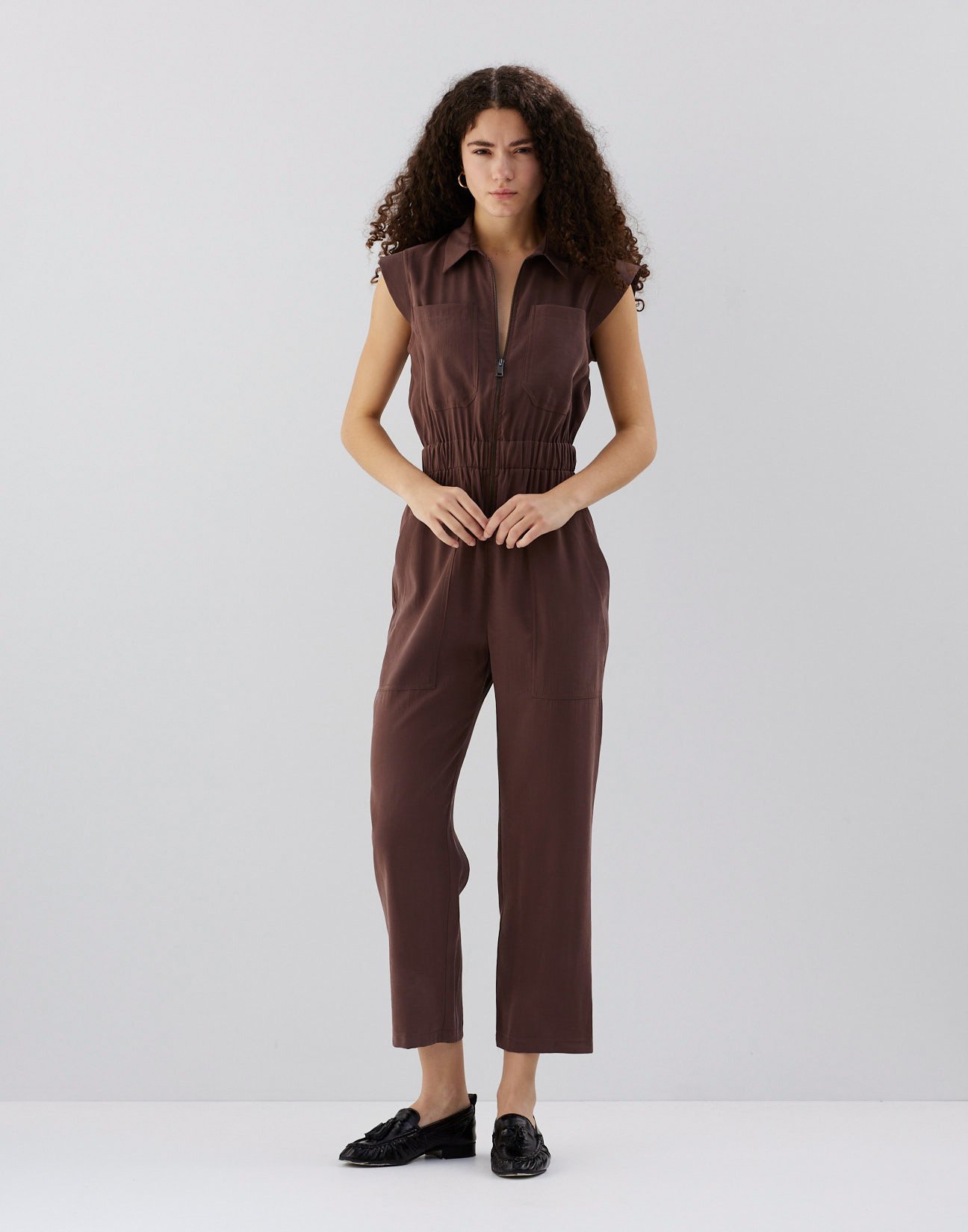 Jumpsuit with zip