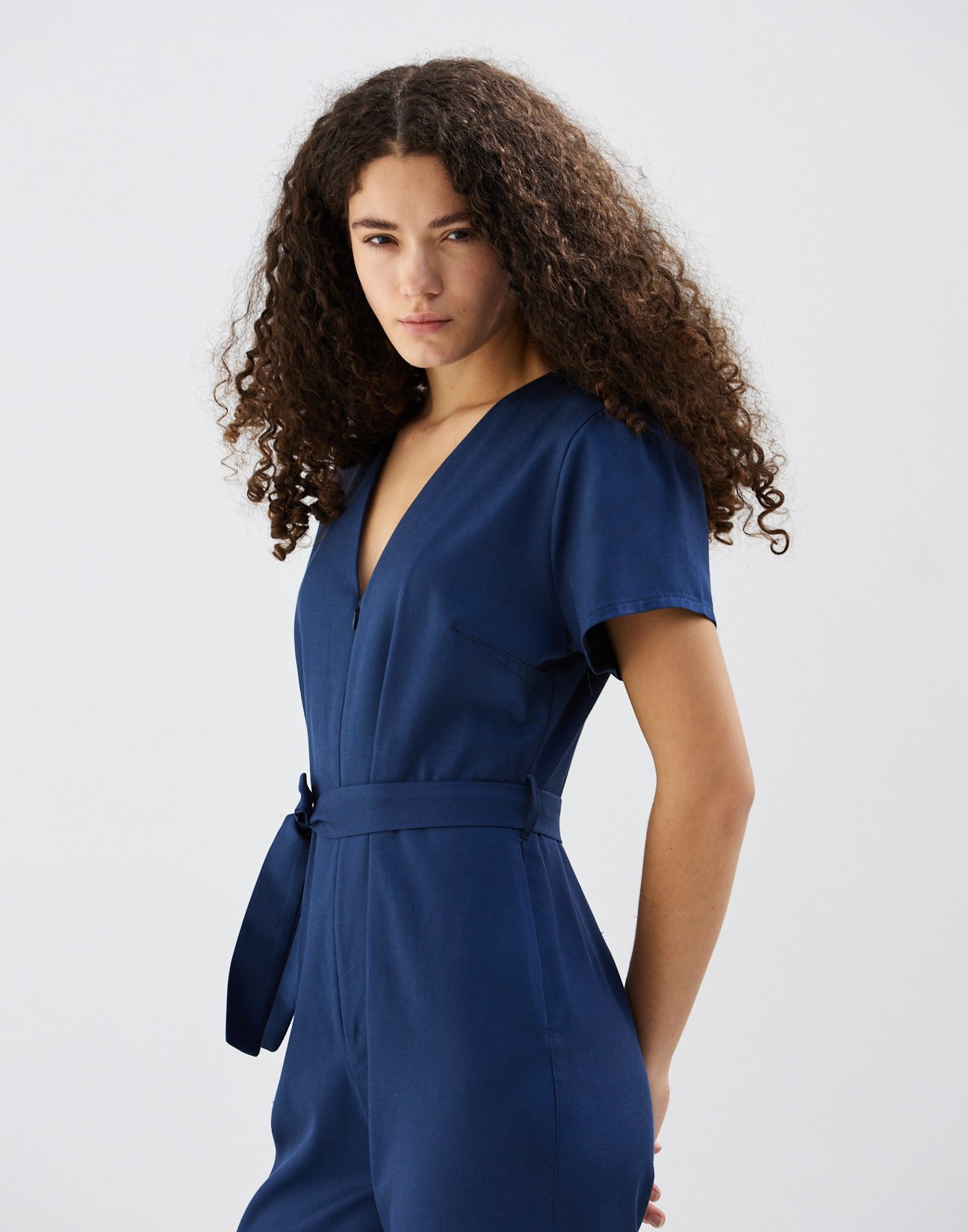 Jumpsuit with zip