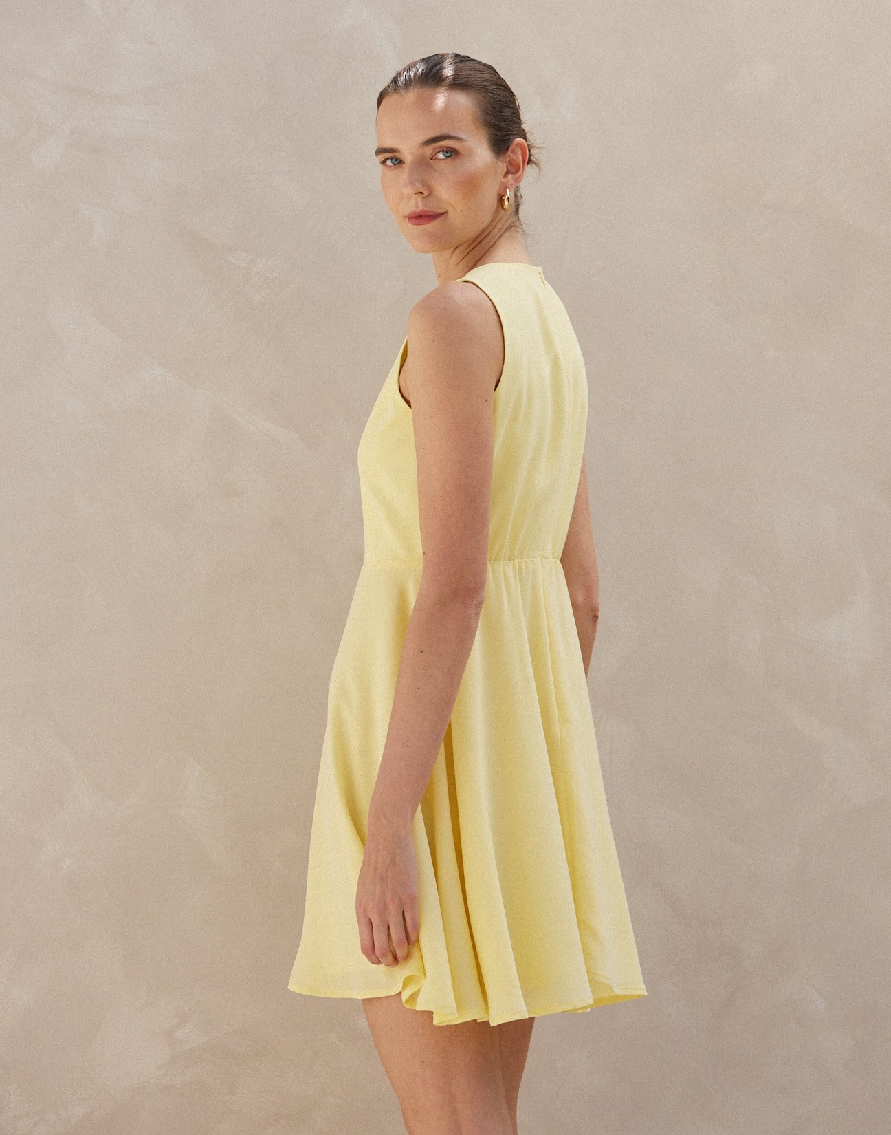 Sleeveless mini dress