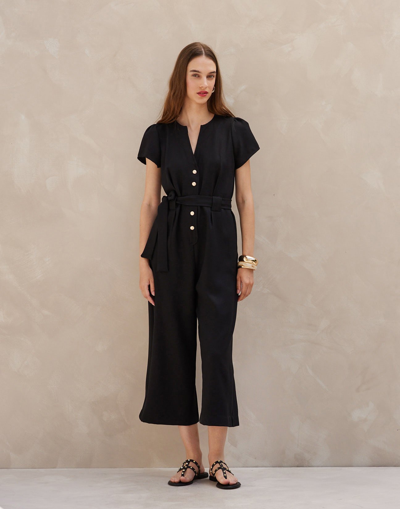 Jumpsuit with buttons