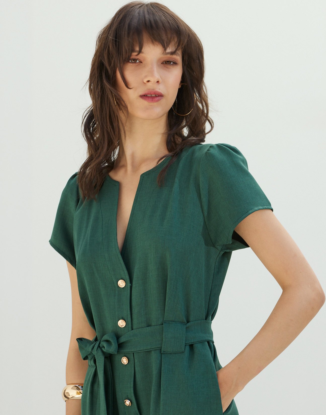 Jumpsuit with buttons